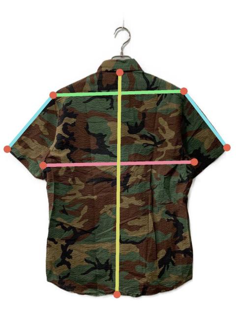 中古・古着通販】RALPH LAUREN (ラルフローレン) カモ柄シアサッカー