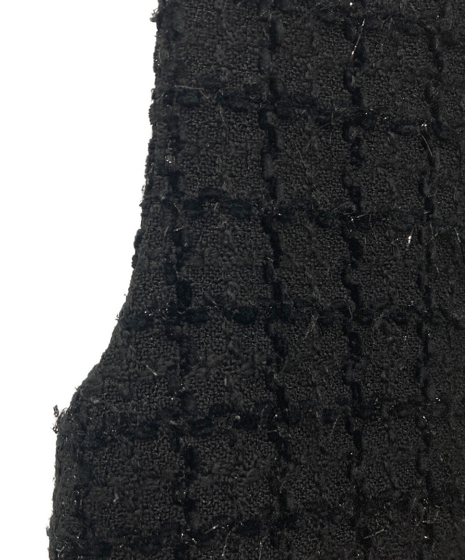 中古・古着通販】U-Big (ユービッグ) ツイード×ボリュームFOX