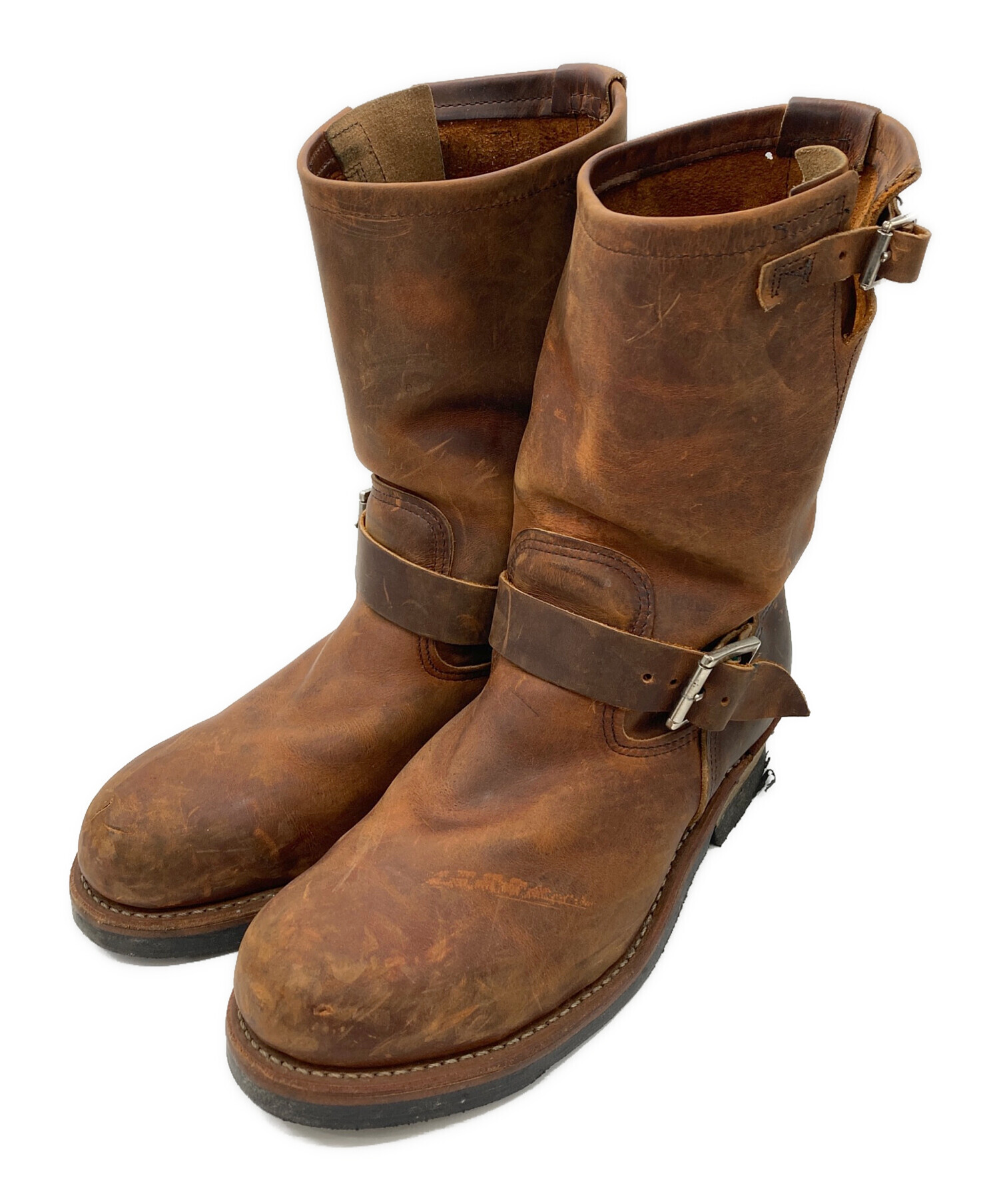 RED WING エンジニアブーツ ブラウン 9 26 中古・古着通販】RED WING (レッドウィング) エンジニアブーツ