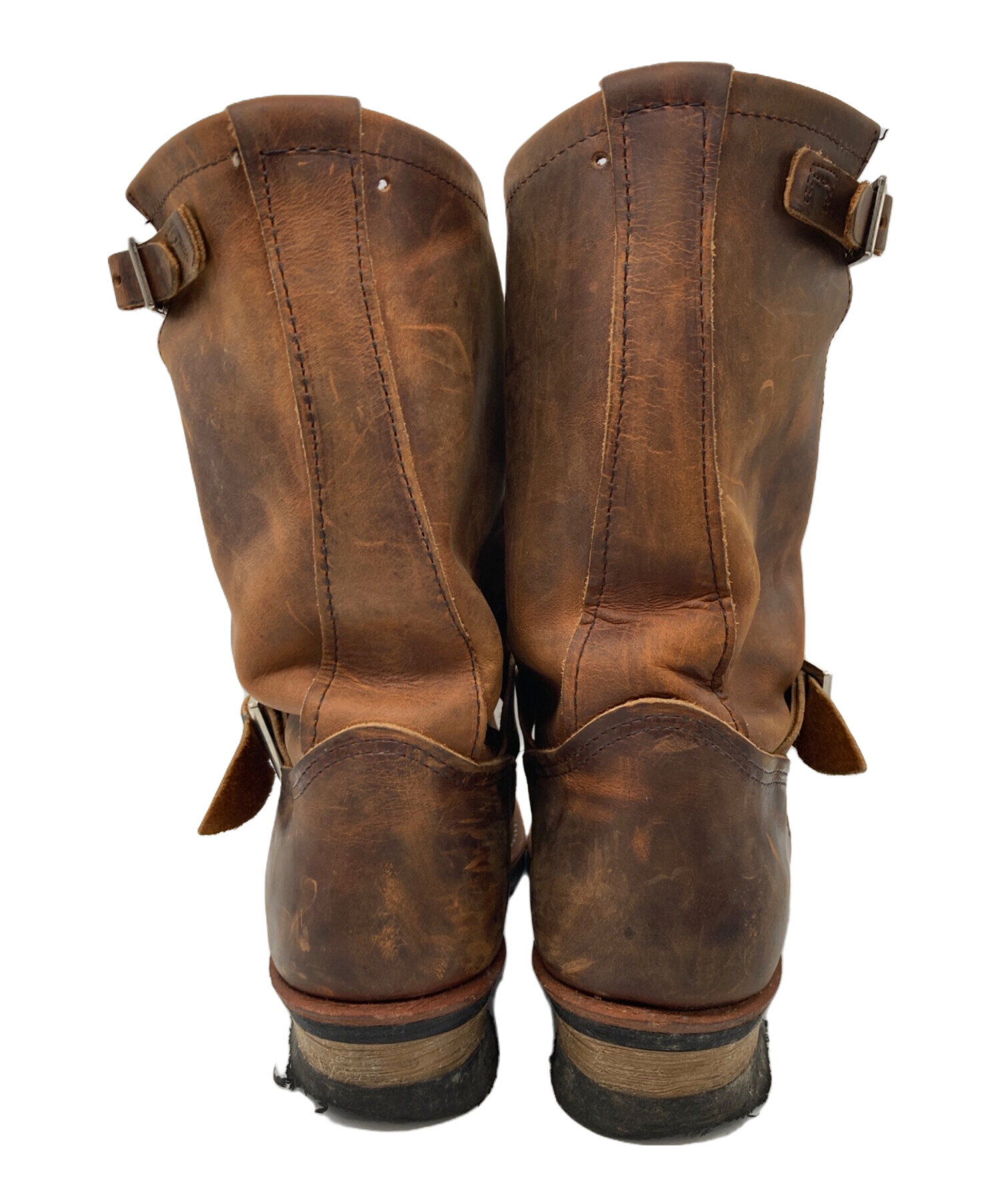 RED WING エンジニアブーツ ブラウン 9 26 中古・古着通販】RED WING (レッドウィング) エンジニアブーツ