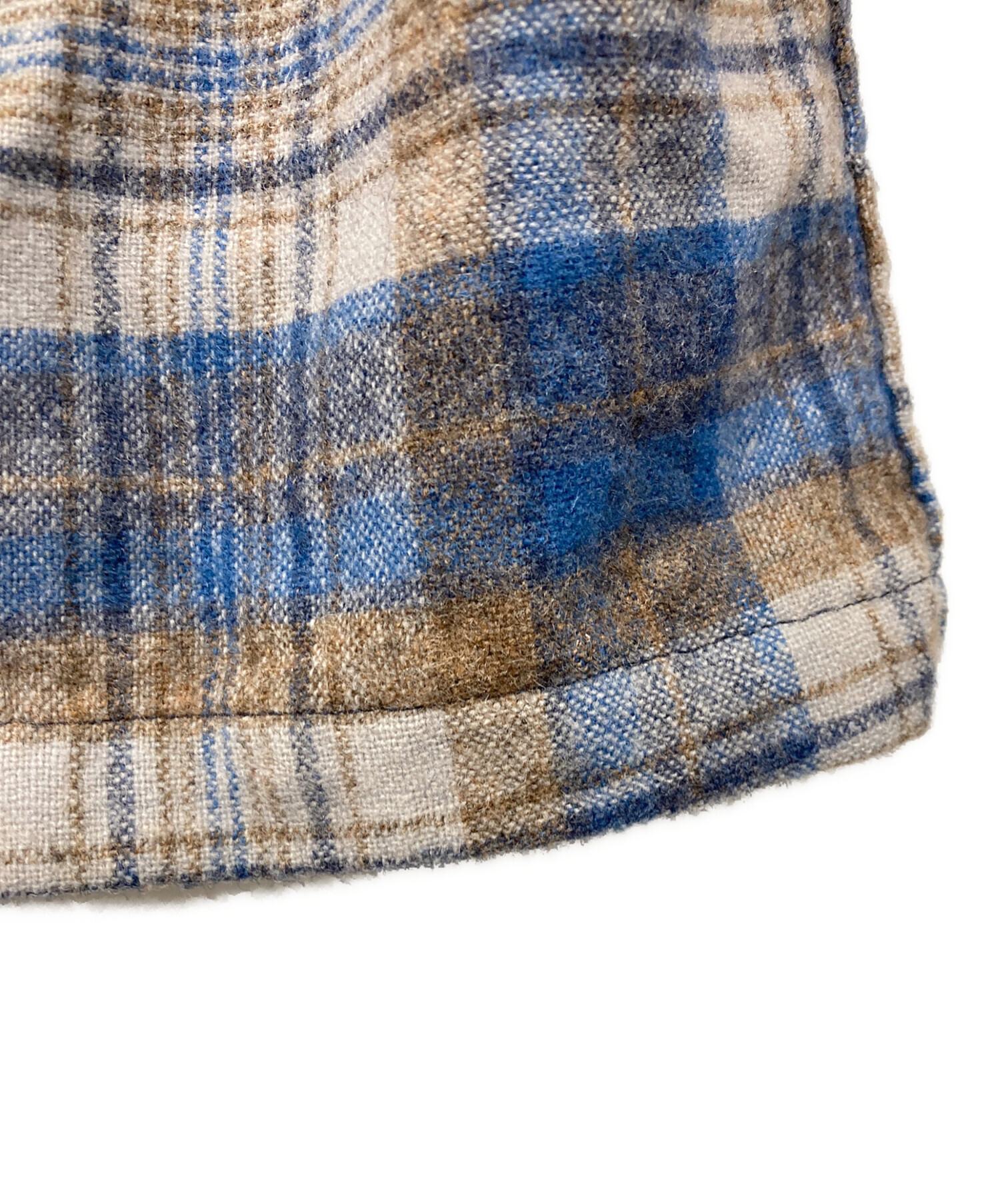 中古・古着通販】PENDLETON (ペンドルトン) ネルシャツ ブルー×グレー