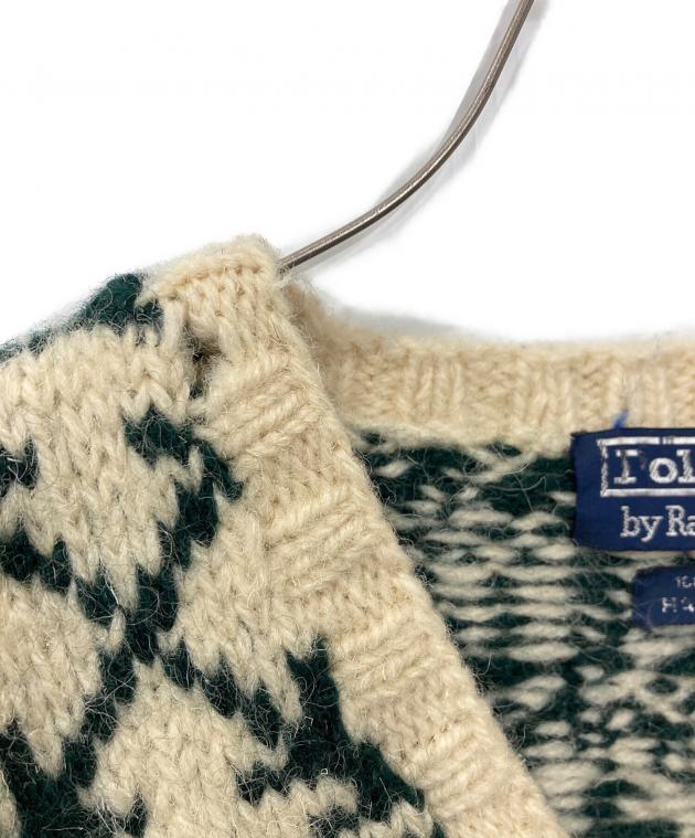 中古・古着通販】POLO RALPH LAUREN (ポロ・ラルフローレン) HAND KNIT