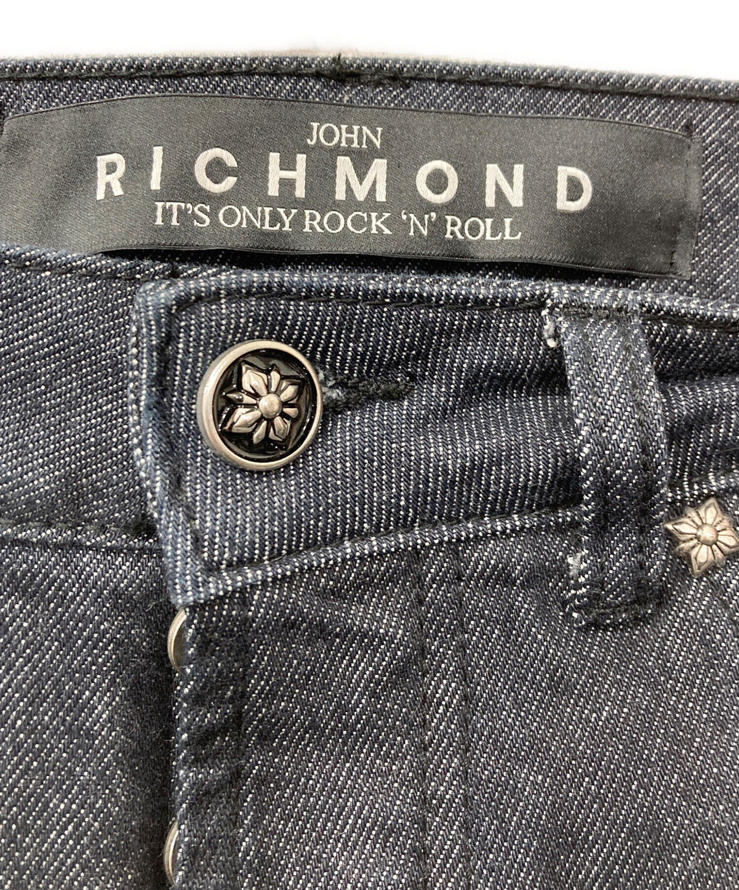 ★定価4万程★JOHN RICHMOND  ジョンリッチモンド ジーンズ 中古・古着通販】JOHN RICHMOND (ジョンリッチモンド) デニムパンツ