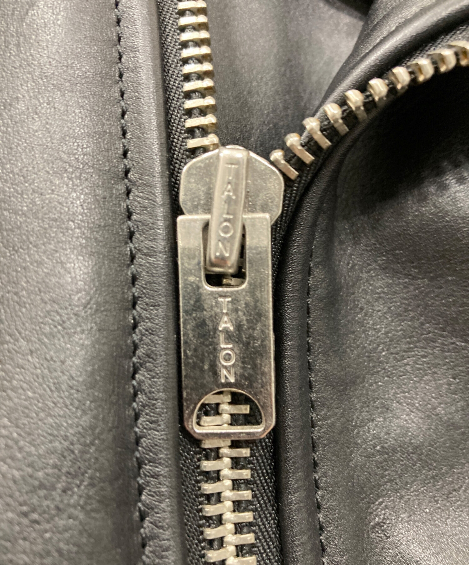 HYSTERIC GLAMOUR キップレザー ダブルライダースジャケット M HYSTERIC GLAMOUR（ヒステリックグラマー）の「キップレザーダブル