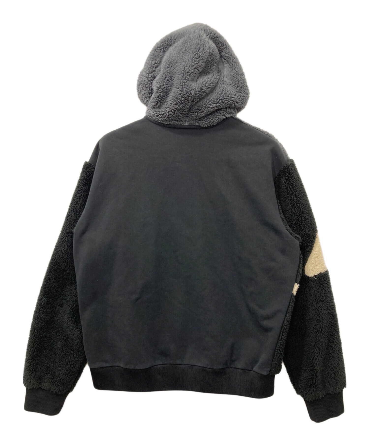 DIESEL / フリースジャケット/XL/ポリエステル/BLK// 中古・古着通販】DIESEL (ディーゼル) フリースジャケット ブラック