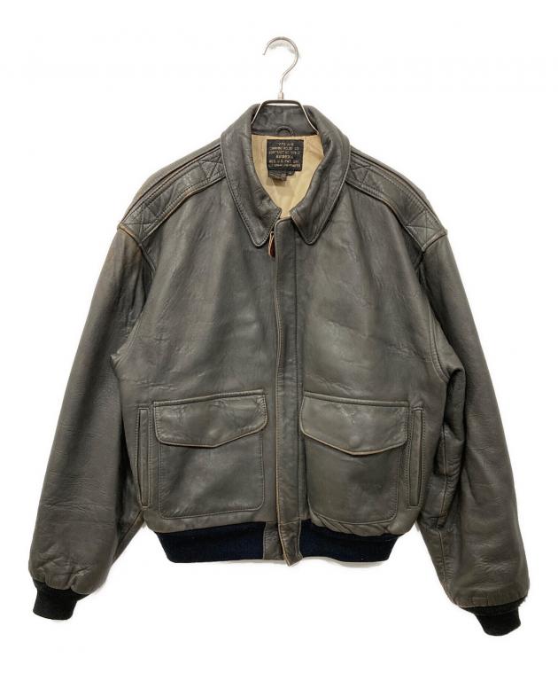 AVIREX アヴィレックス オールドタイムスレザーワークジャケット 2nd M AVIREX アヴィレックス オールドタイムスレザーワークジャケット 2nd M