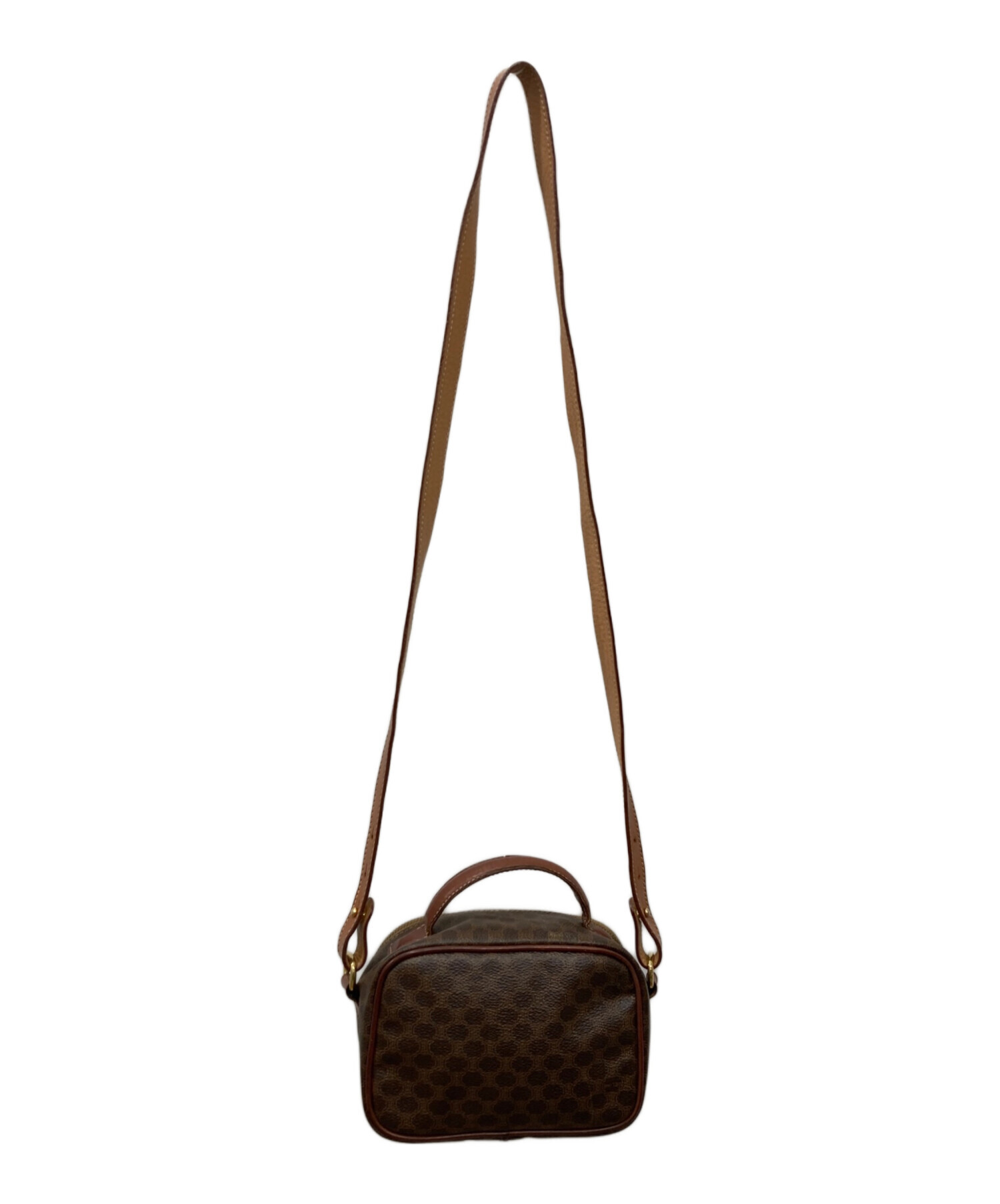 中古・古着通販】CELINE (セリーヌ) マカダム柄 ミニショルダーバッグ 