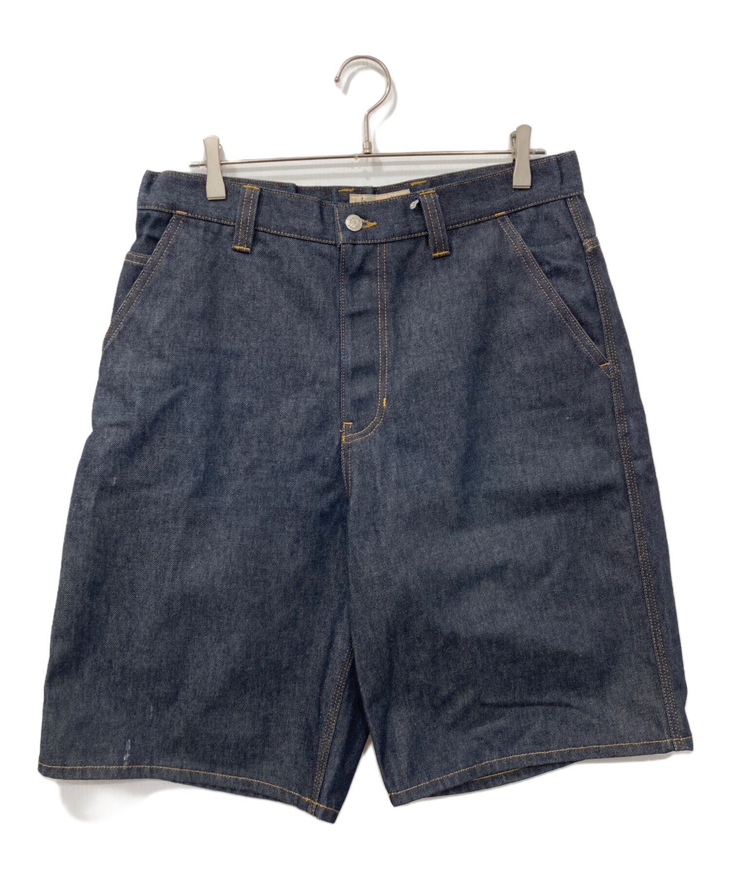 中古・古着通販】stussy (ステューシー) RAW DENIM WORK SHORT/ロウ