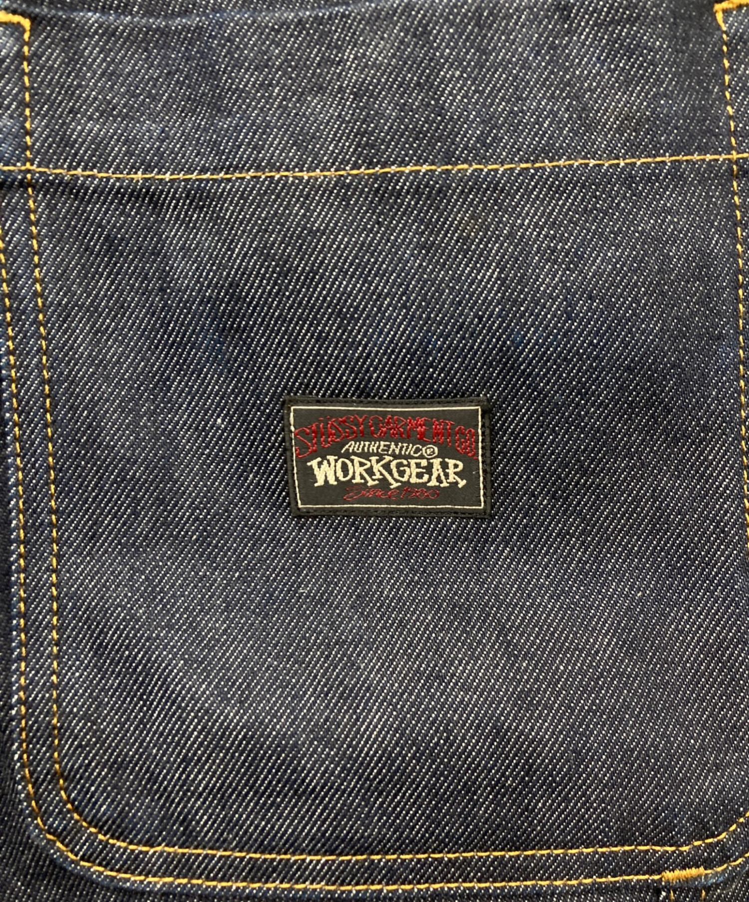 中古・古着通販】stussy (ステューシー) RAW DENIM WORK SHORT/ロウ