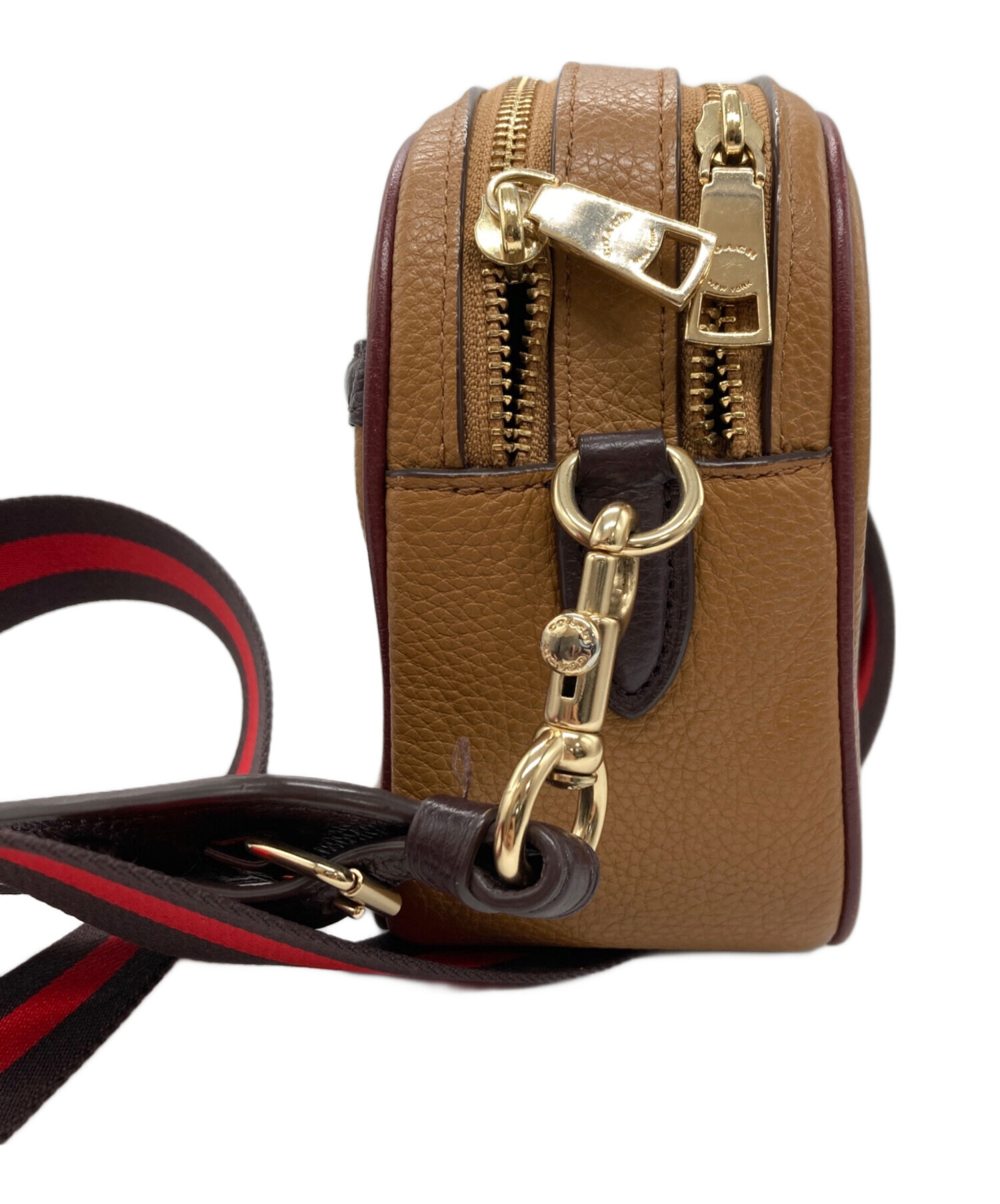 中古・古着通販】COACH (コーチ) ホースキャリッジショルダーバッグ 