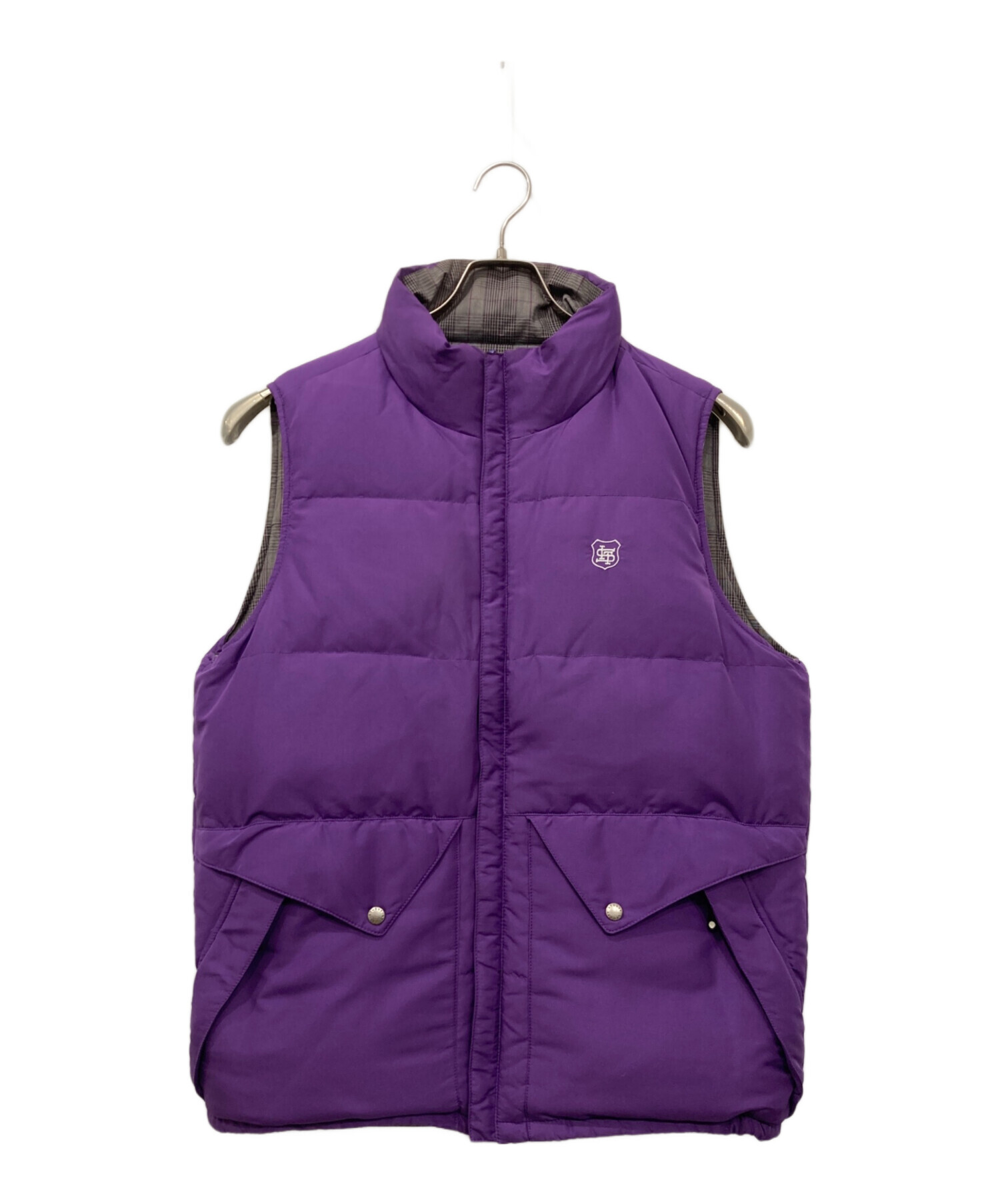 中古・古着通販】stussy (ステューシー) リバーシブルダウンベスト