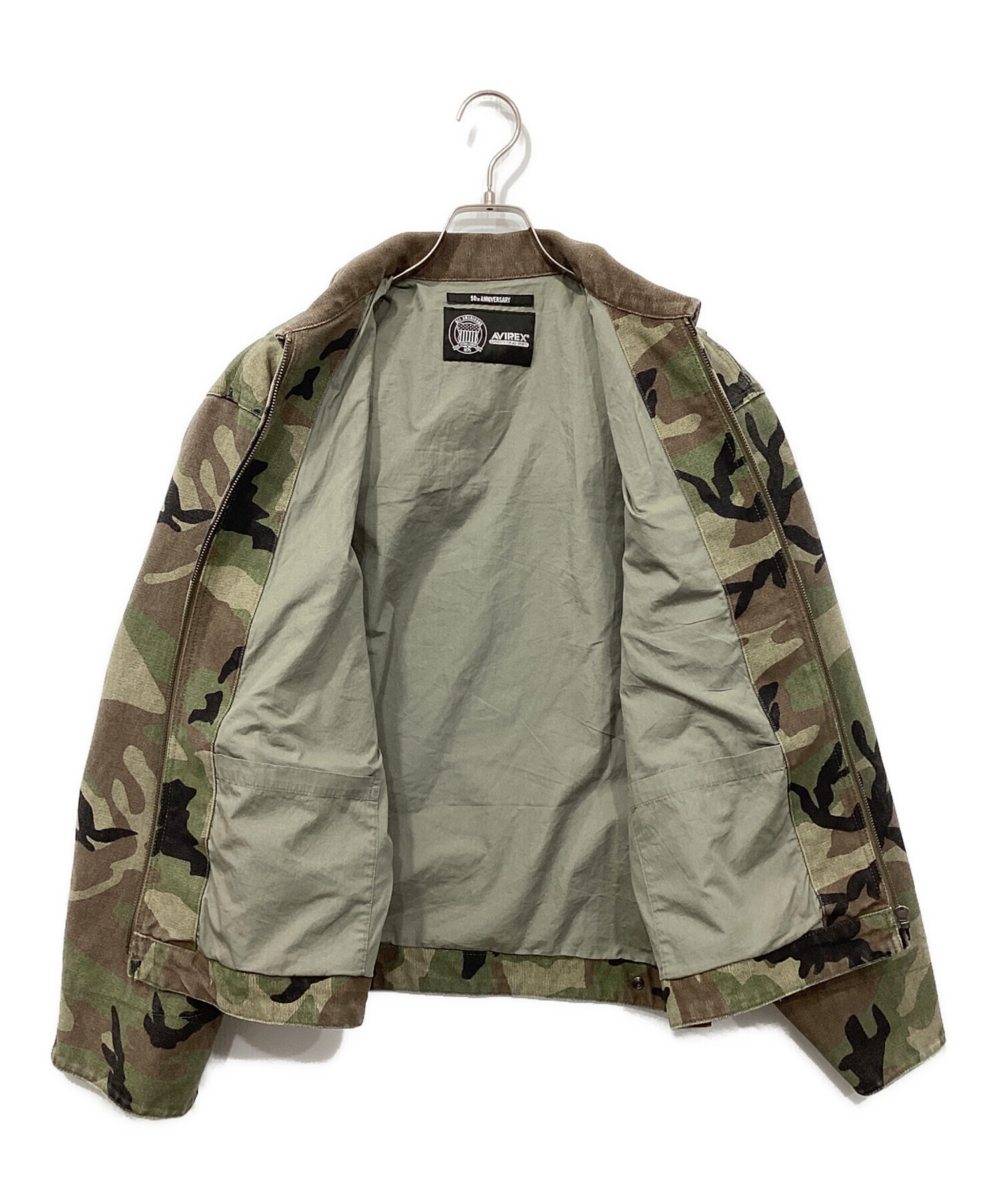 中古・古着通販】AVIREX (アヴィレックス) CAMO DUCK JACKET / カモ