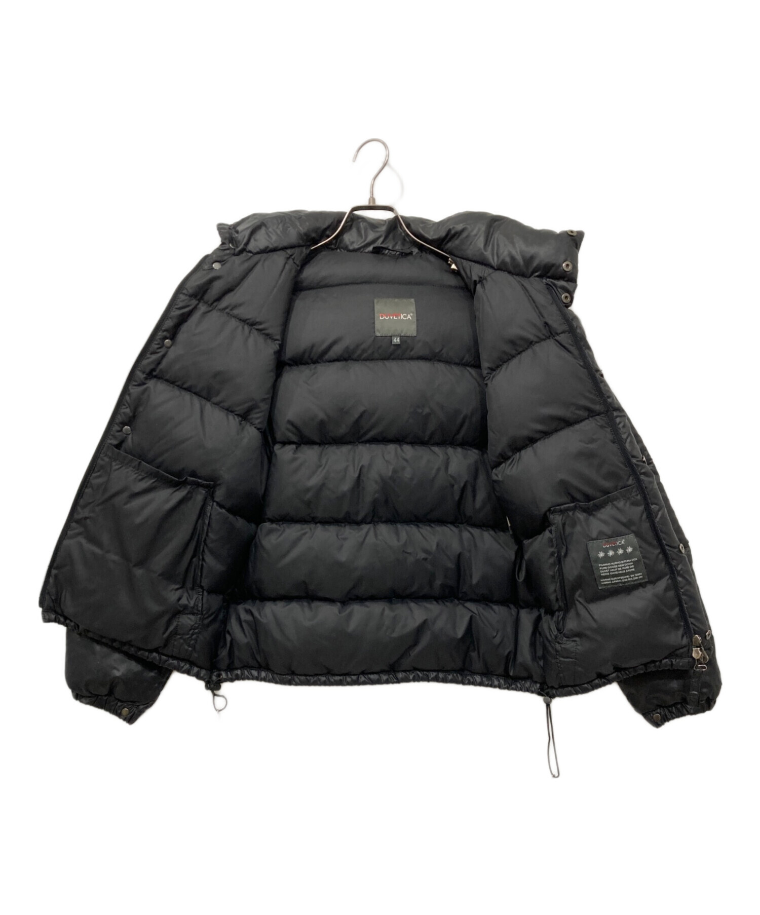 DUVETICA Deimos ブラック　短丈　ダウンジャケット　44サイズ. DUVETICA Deimos ブラック 短丈 ダウンジャケット 44サイズ.