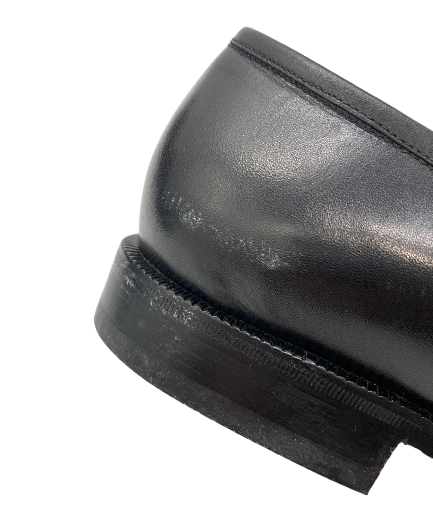 未使用級 サルヴァトーレフェラガモ ストロー ラタン ガンチーニ レディース 黒 サルバトーレフェラガモ Salvatore Ferragamo 21I290 CALF