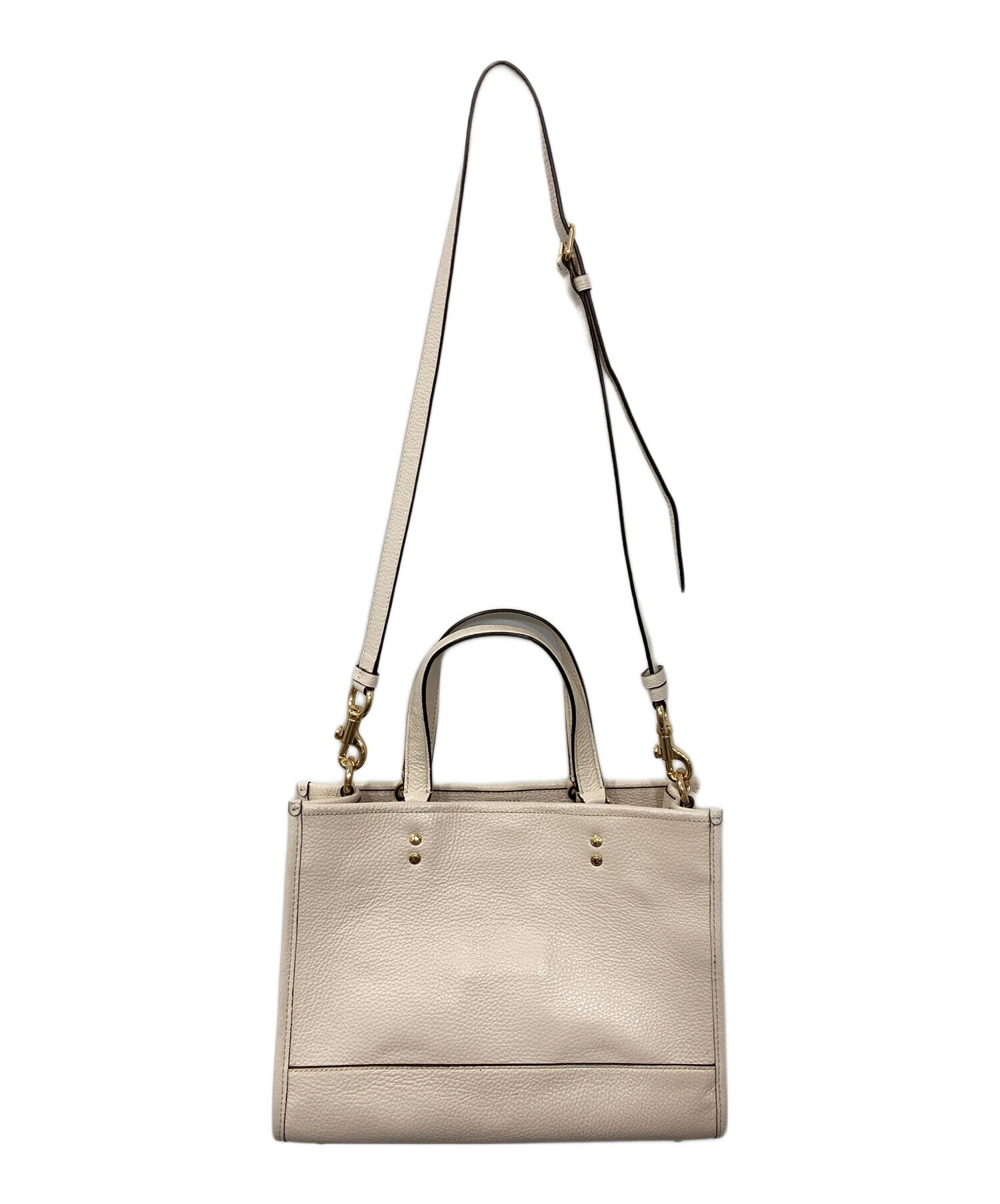 COACHコーチ　デンプシーキャリーオールレザー ハンドバッグほぼ未使用 COACHコーチ デンプシーキャリーオールレザー ハンドバッグほぼ未使用