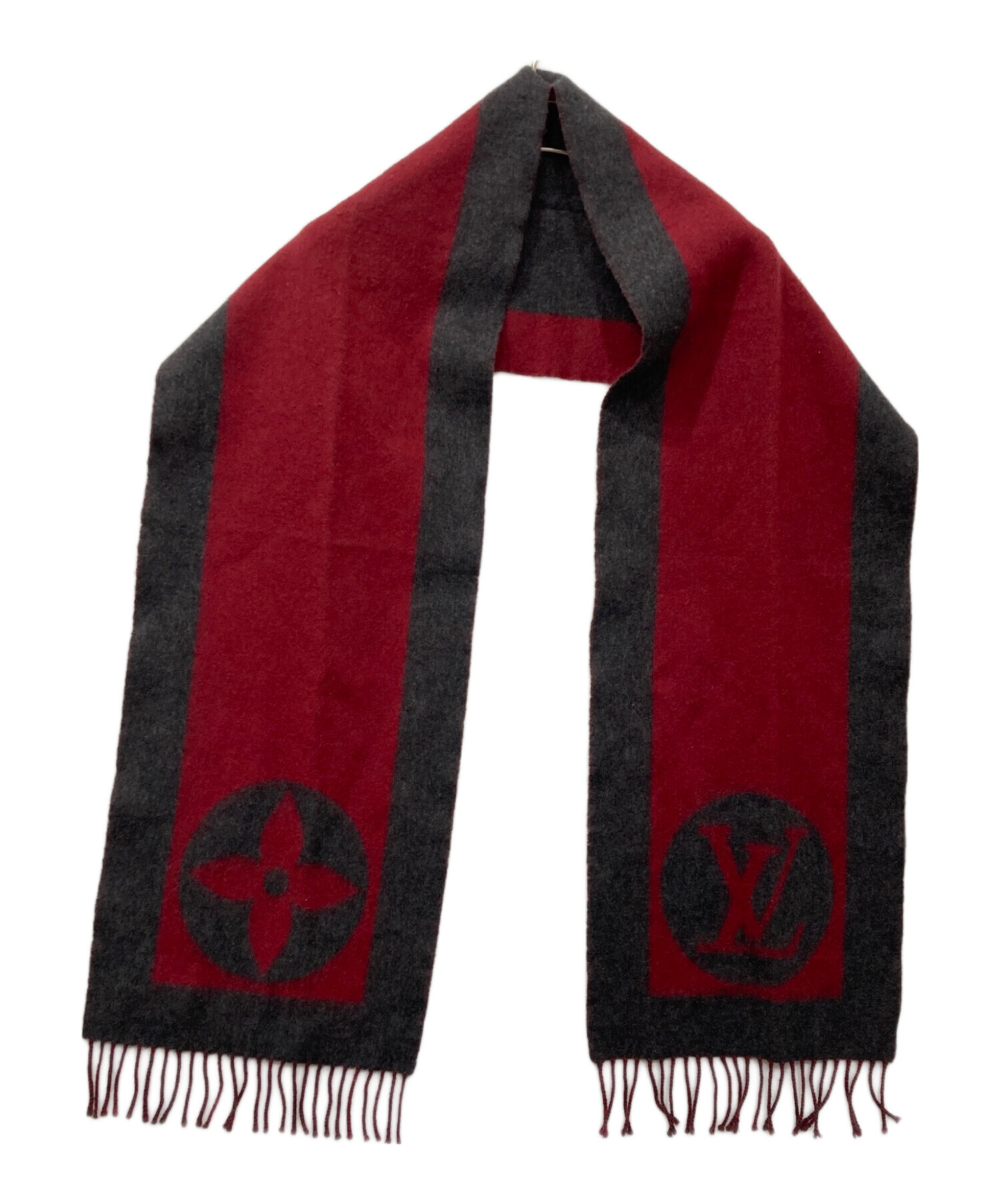 ひろ　ルイヴィトン エシャルプ・カーディフ ウールアンゴラフリンジマフラー ひろ ルイヴィトン エシャルプ・カーディフ ウールアンゴラフリンジ