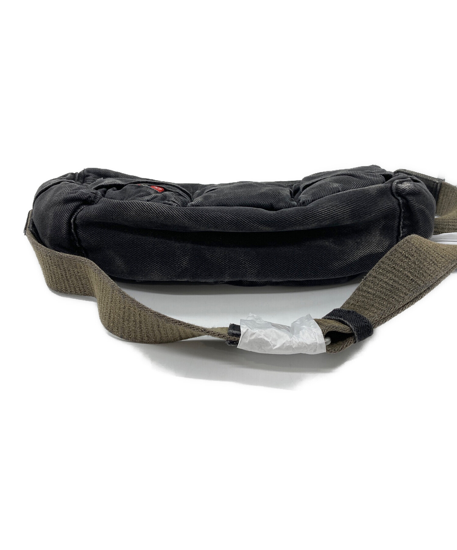 diesel マルチポケットデニムショルダーバッグ MULTI-PKTS SHOULDER BAG X ショルダーバッグ｜ブラック｜ウィメンズ