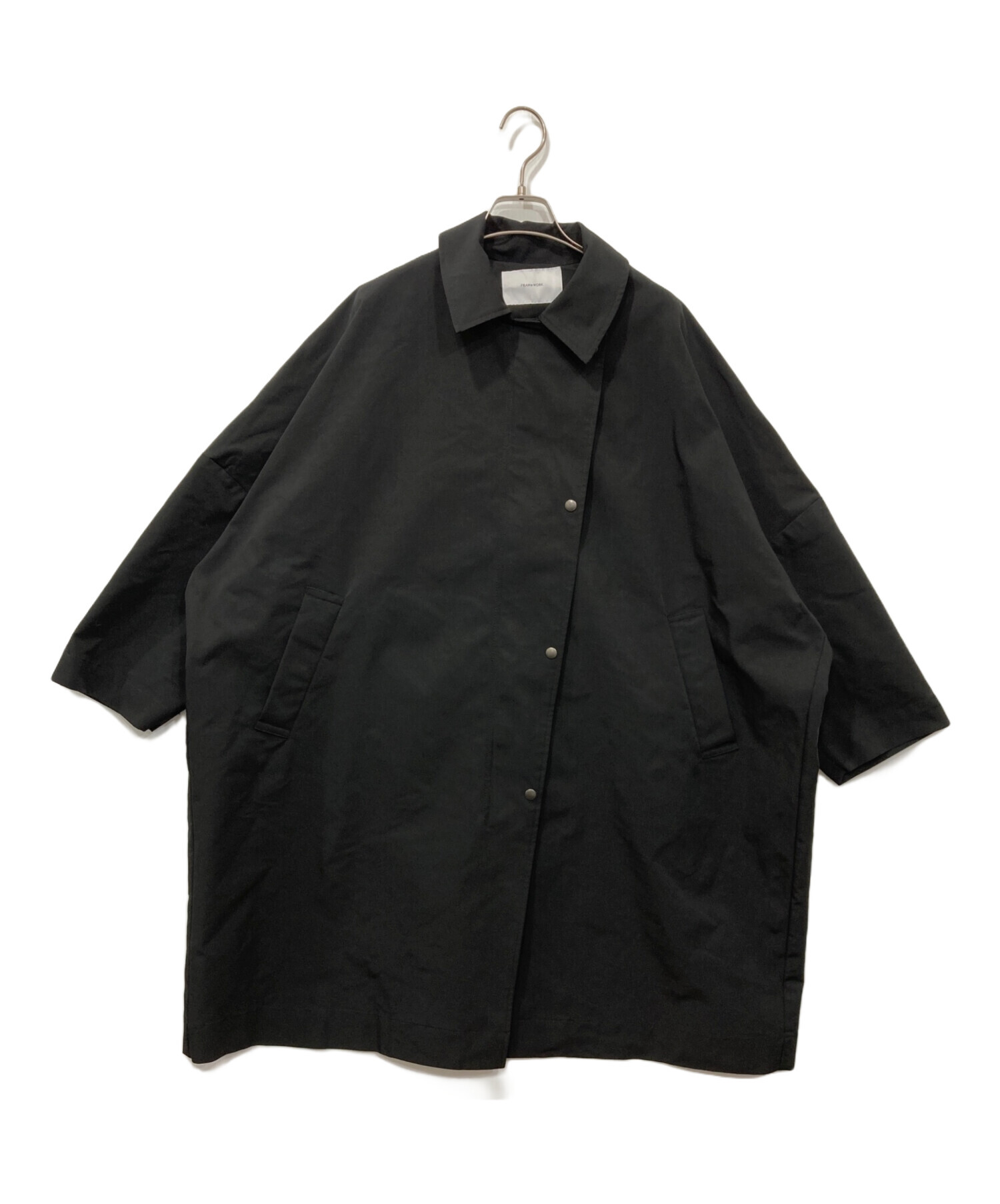 FRAMeWORK 撥水ポンチョトレンチコート　美品⭐︎再値下げ！ FRAMeWORK】 撥水ポンチョトレンチコート 2024モデル