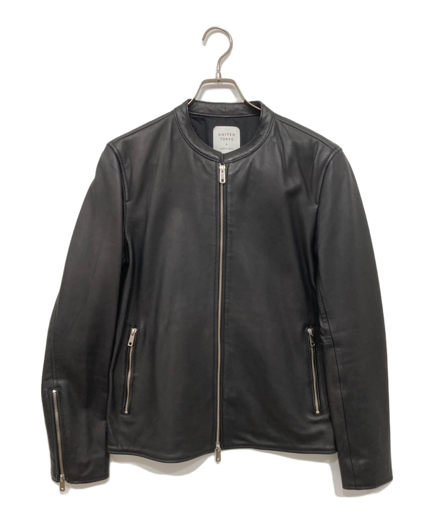 UNITED TOKYO シングルライダース ラムレザー　4 未使用品 中古・古着通販】UNITED TOKYO (ユナイテッドトーキョー) ラムレザー