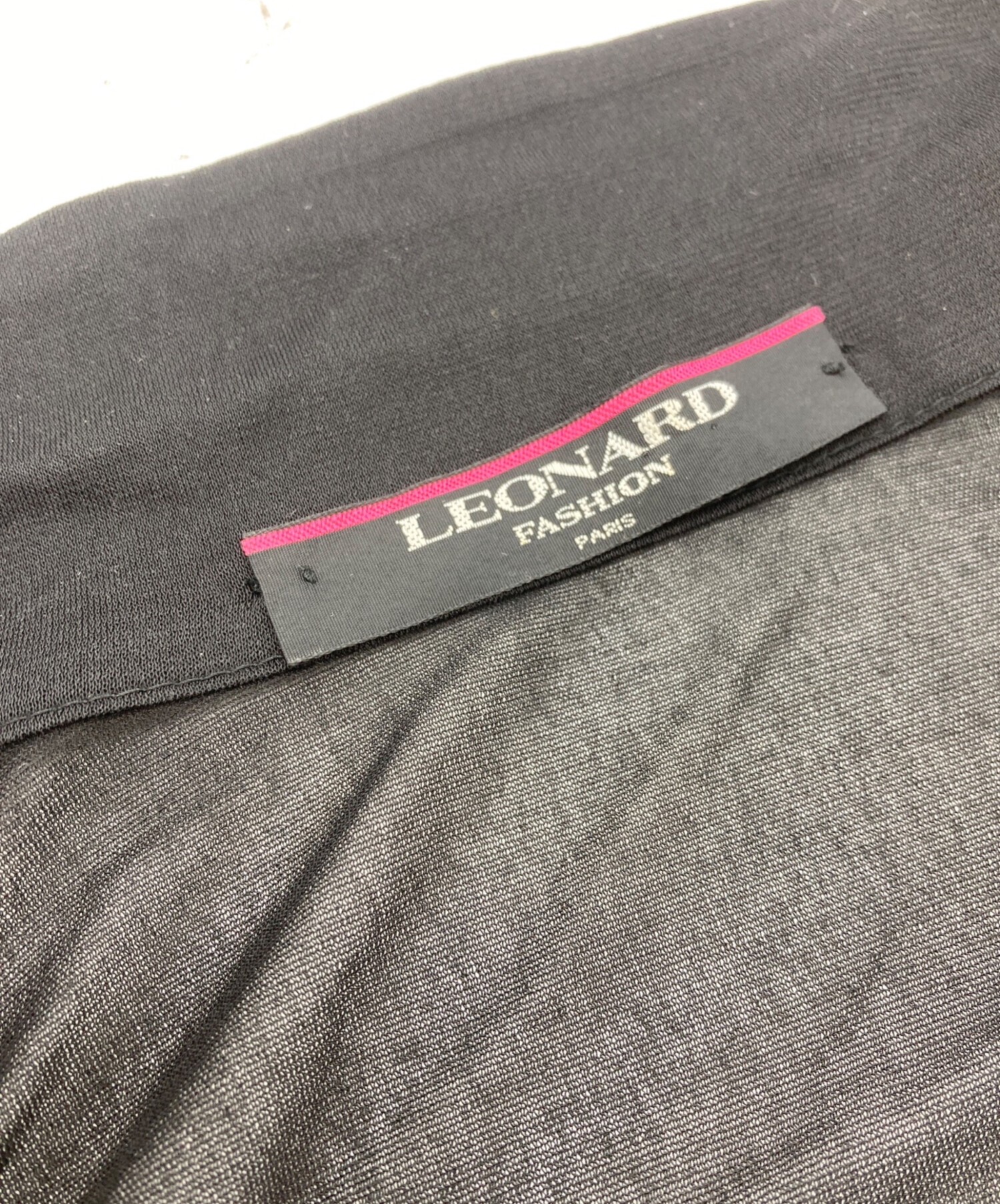 中古・古着通販】LEONARD (レオナール) シアージャケット ブラック