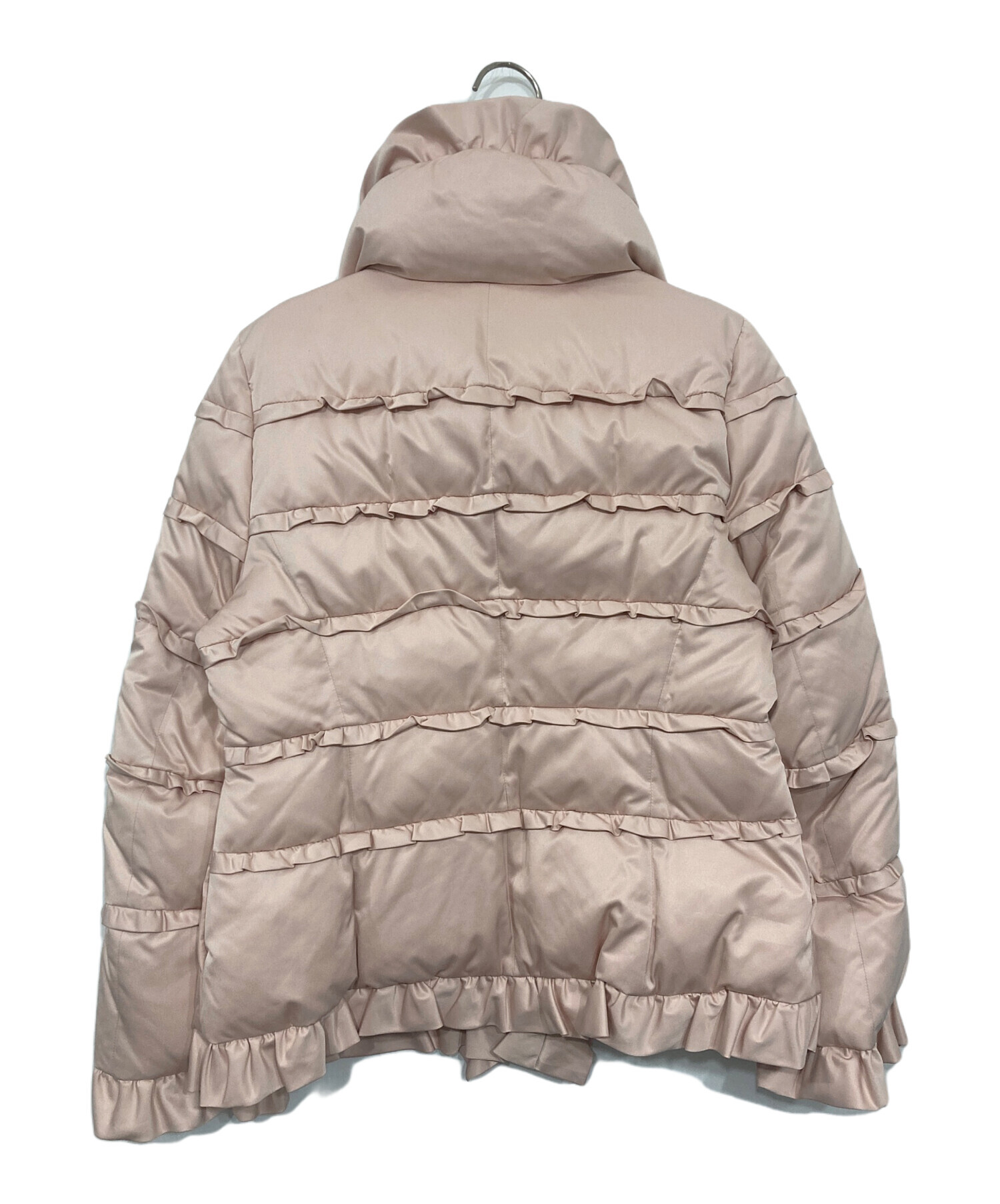 TO BE CHIC/トゥービーシック　フリル　ダウンベスト　サイズ40 中古・古着通販】TO BE CHIC (トゥービーシック) フリルダウンベスト