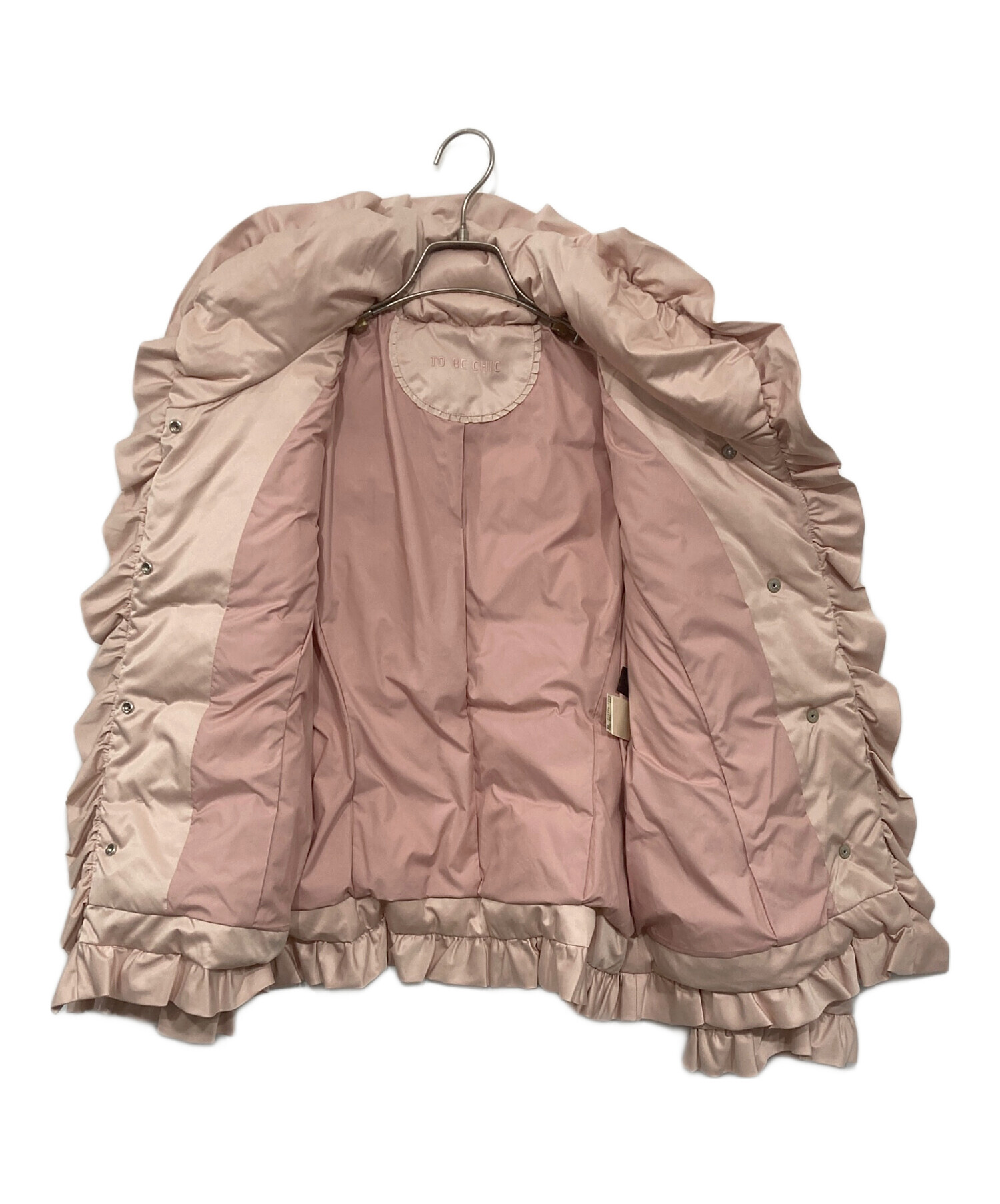 中古・古着通販】TO BE CHIC (トゥービーシック) フリルデザイン