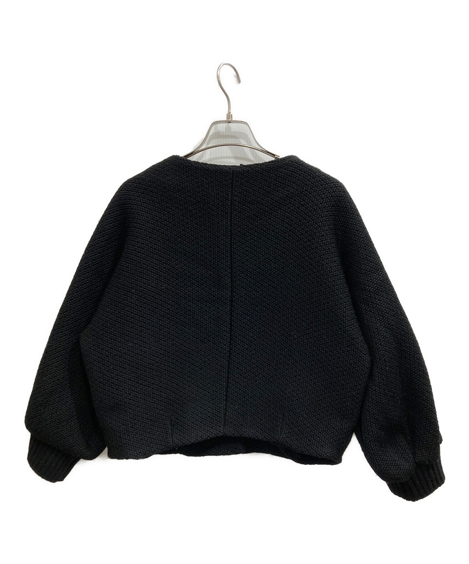中古・古着通販】Chloe (クロエ) ショートブルゾン ブラック サイズ 
