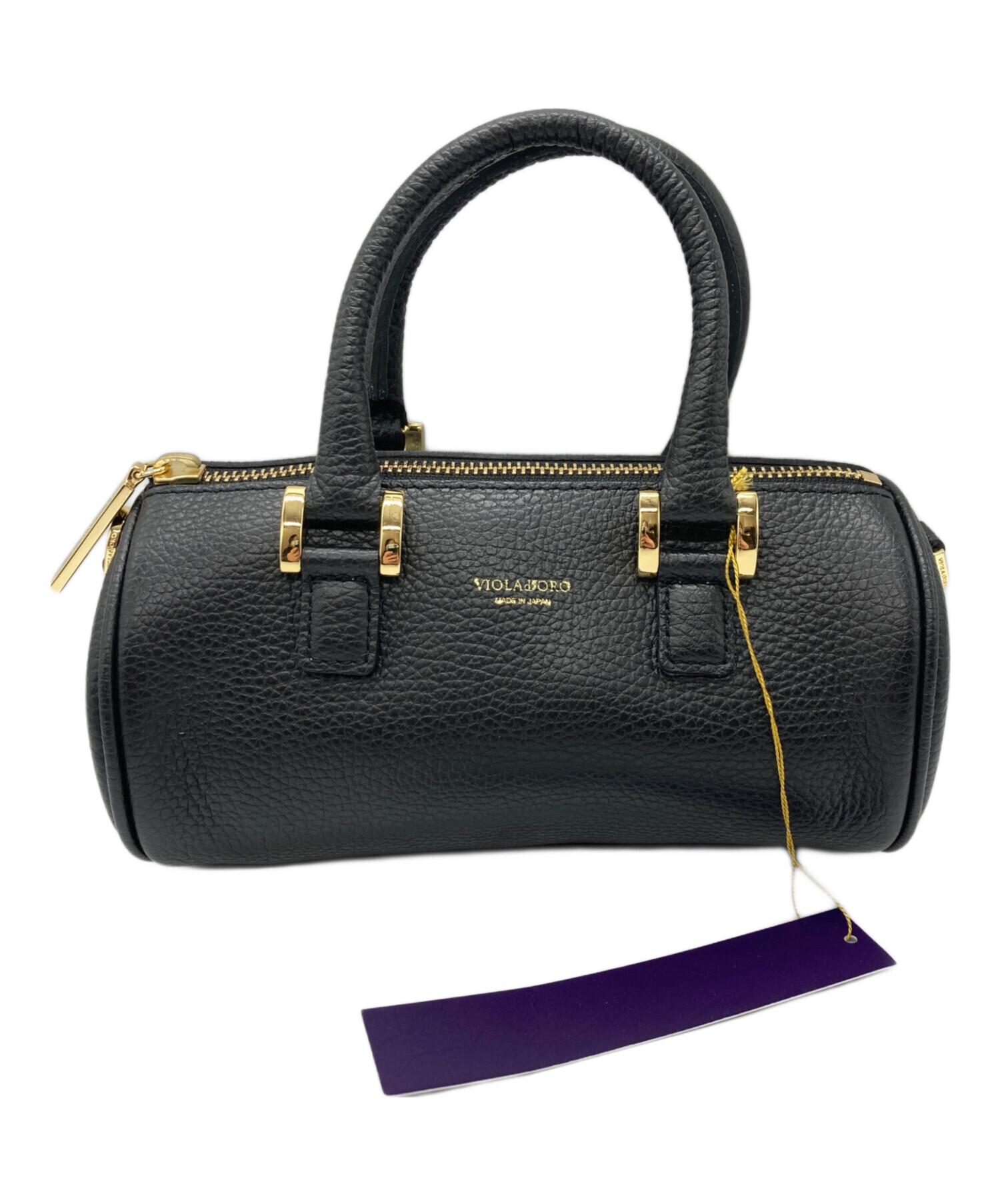 中古・古着通販】VIOLAd'ORO (ヴィオラドーロ) ミニボストンバッグ