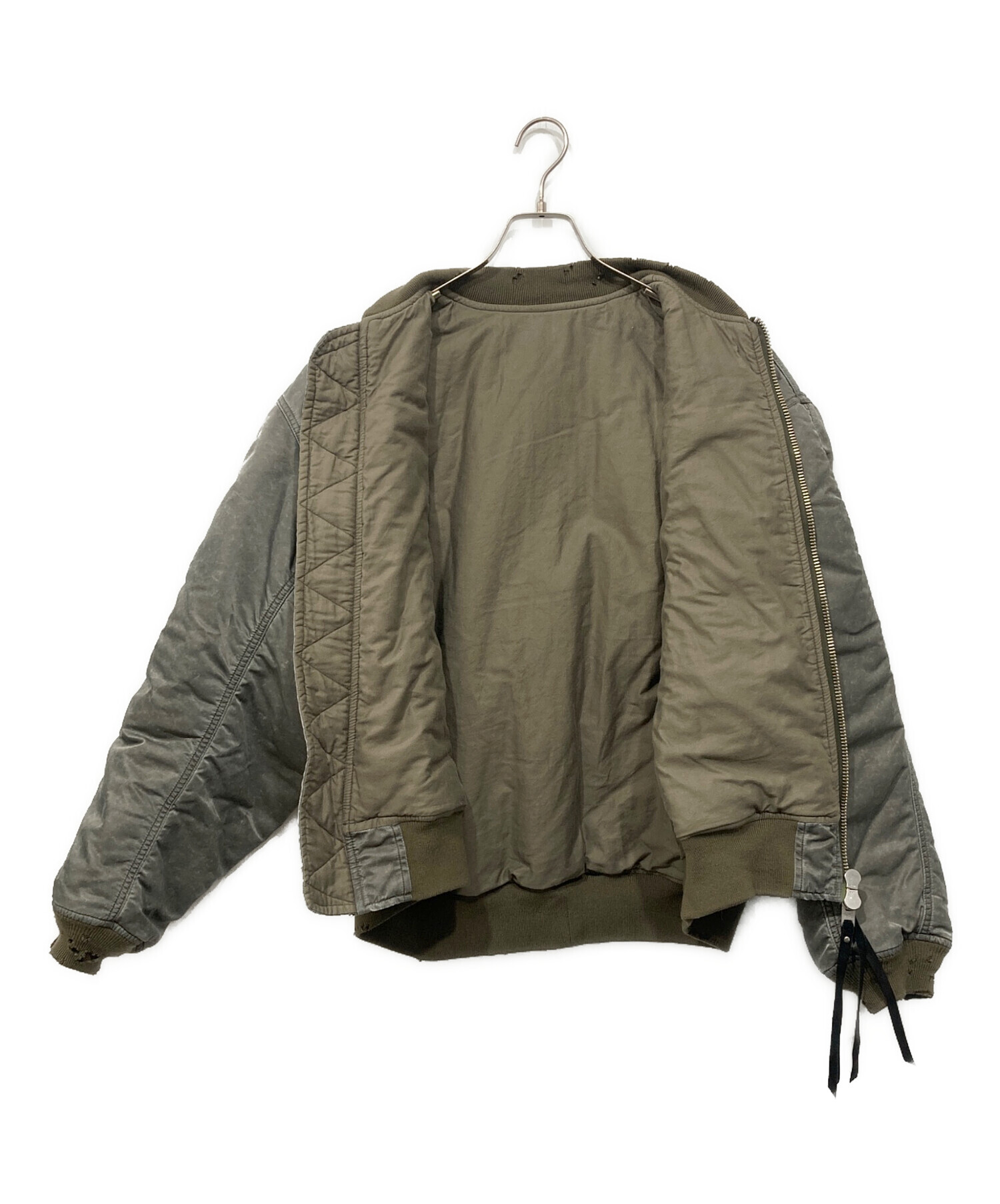 中古・古着通販】Name. (ネーム) WIDE POCKET FLIGHT JACKET : FADED