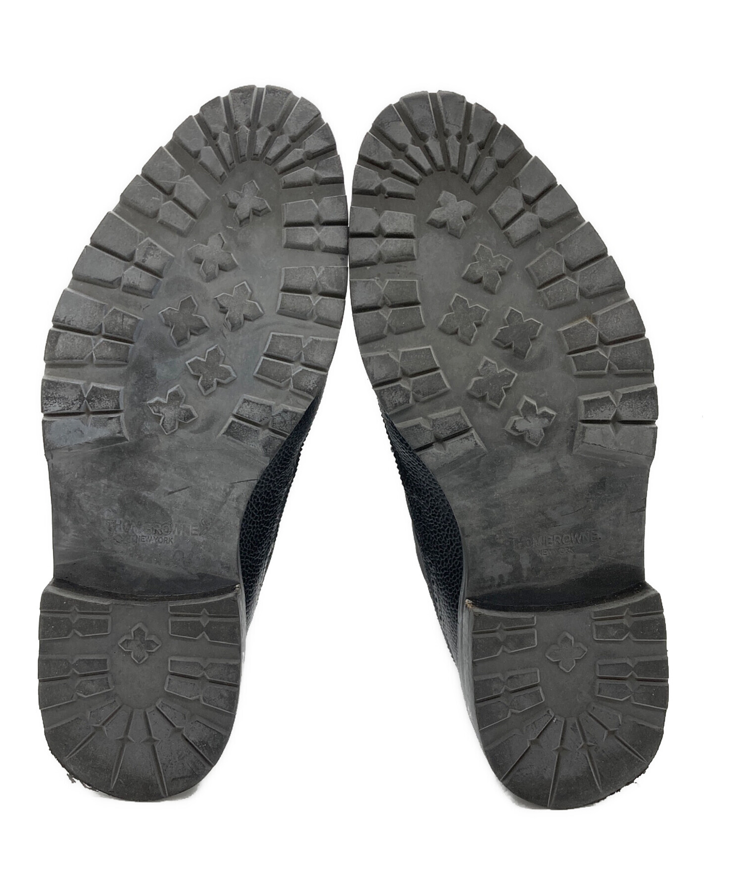 THOM BROWNE ブーツ　U.S. SIZE 9.5. 中古・古着通販】Thom Browne (トムブラウン) ウィングチップブーツ