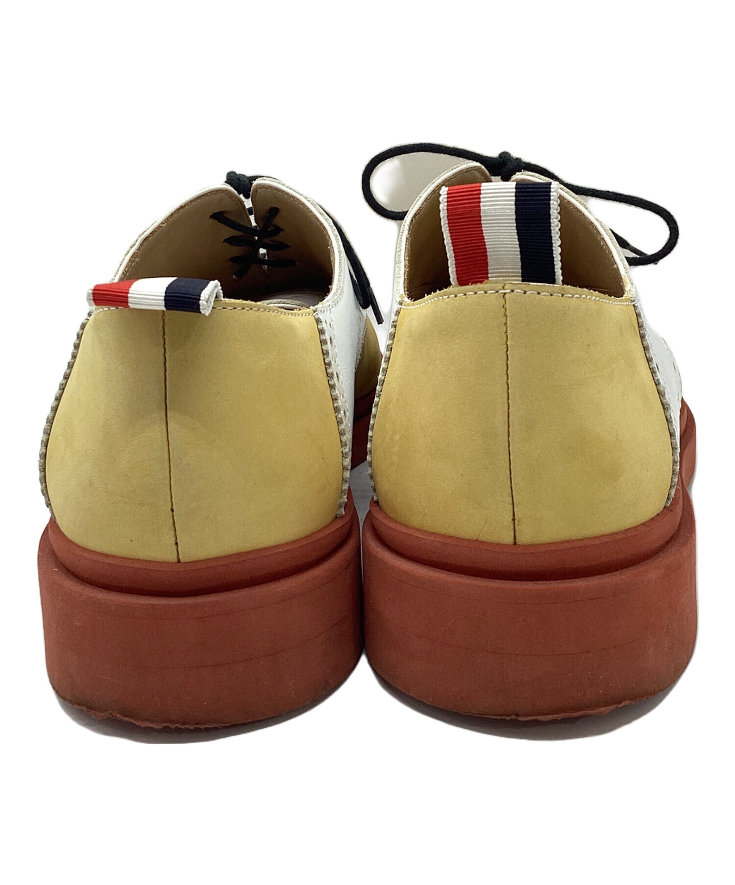 中古・古着通販】Thom Browne (トムブラウン) サドルシューズ イエロー