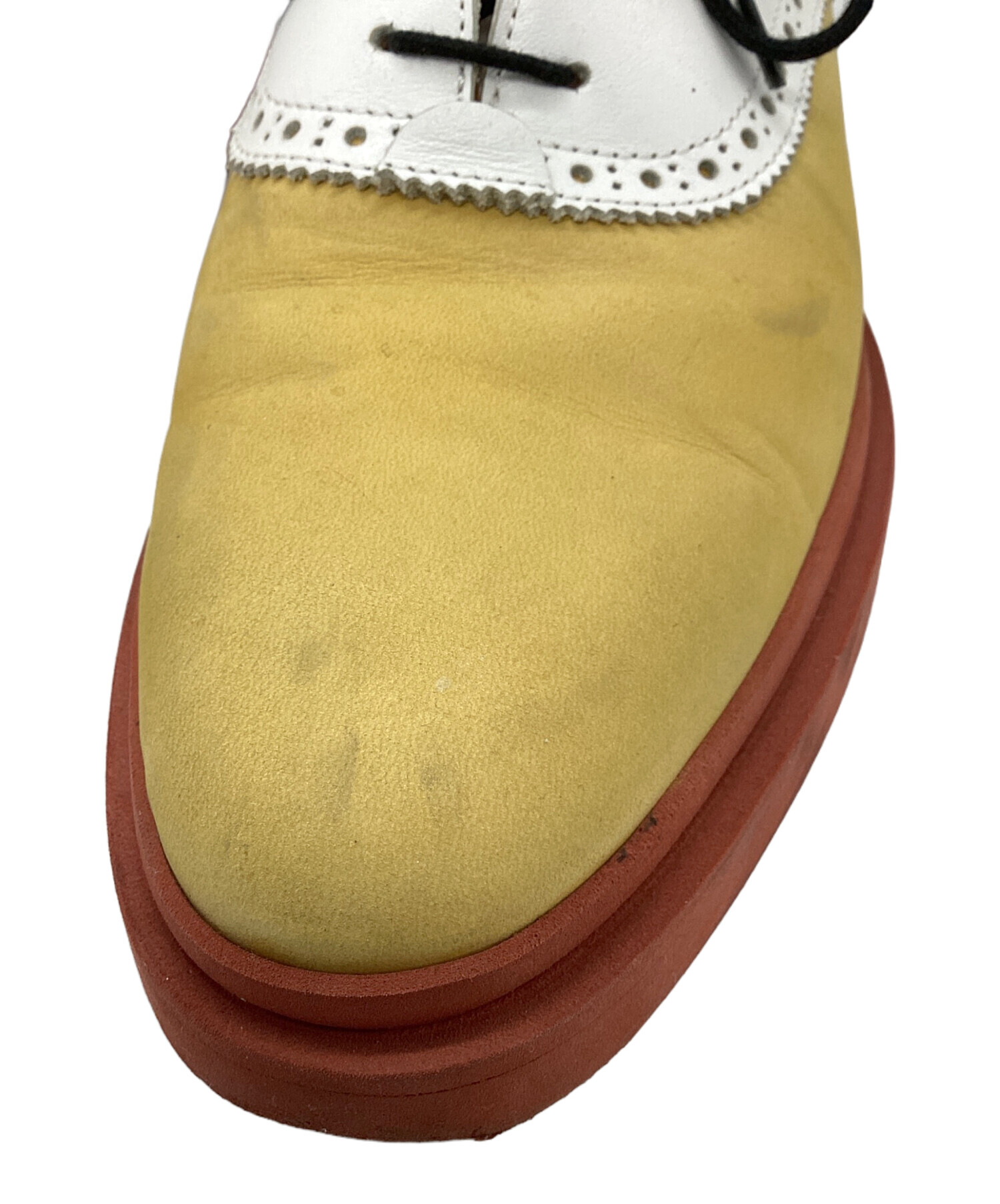 中古・古着通販】Thom Browne (トムブラウン) サドルシューズ イエロー