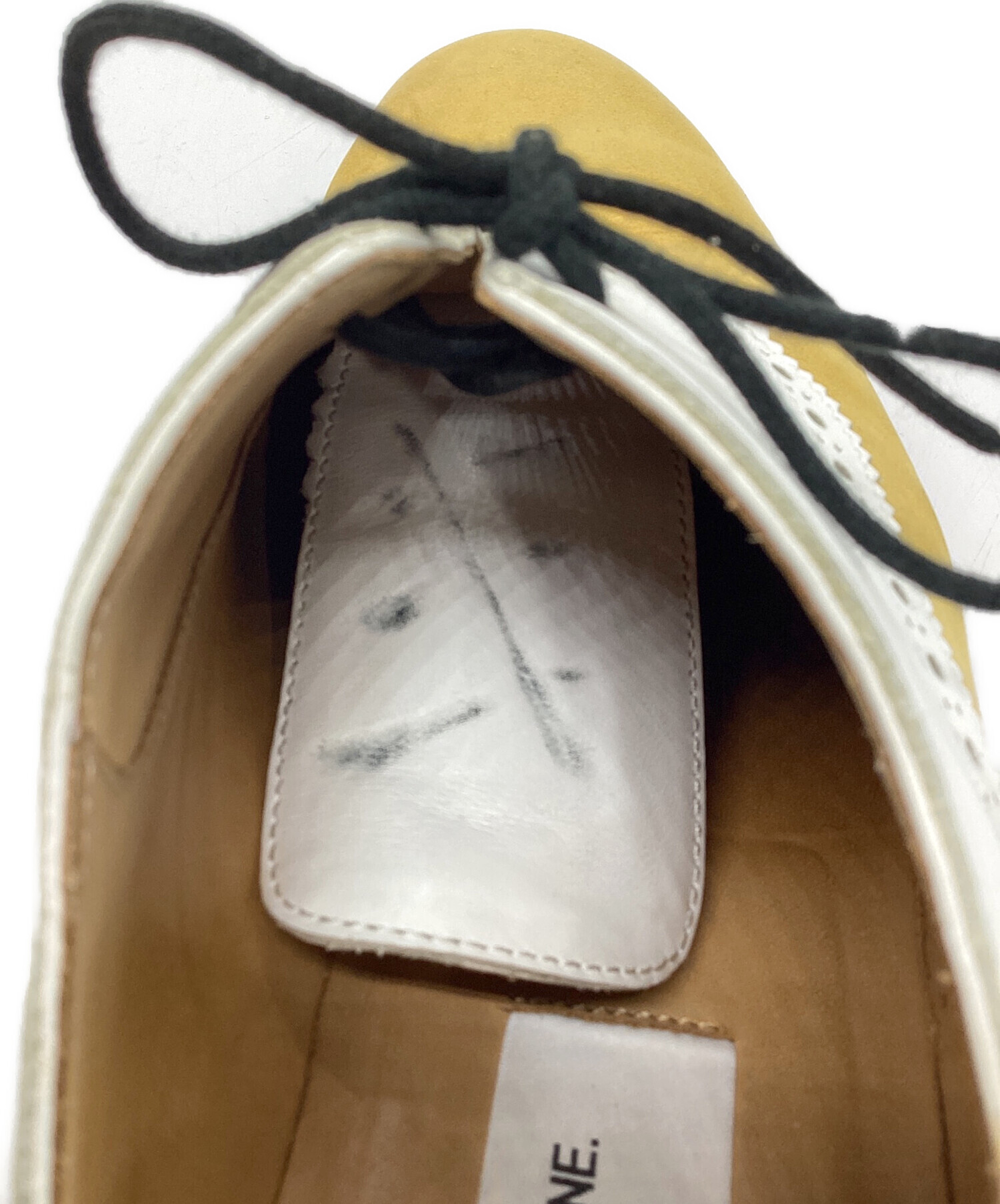 中古・古着通販】Thom Browne (トムブラウン) サドルシューズ イエロー 