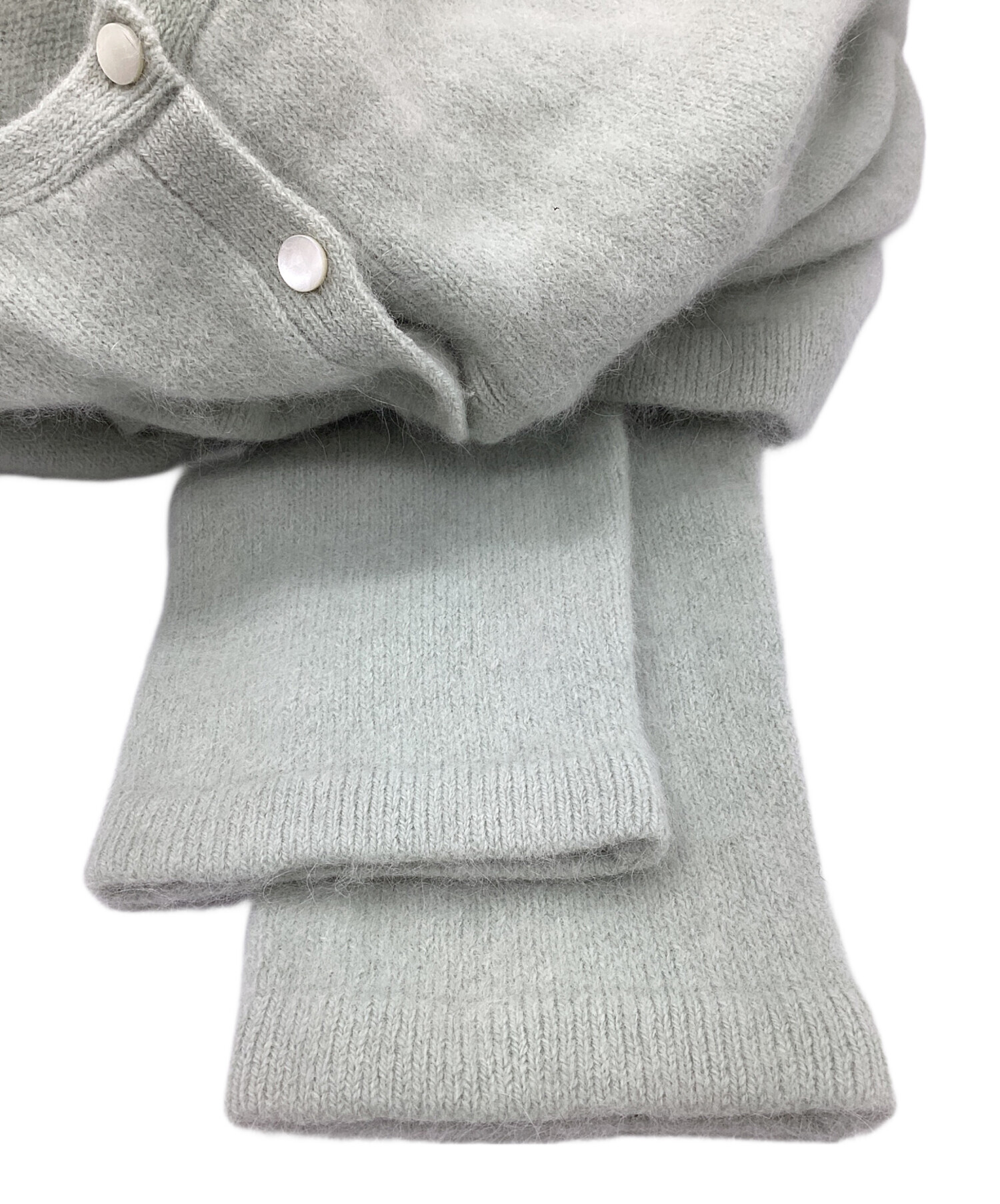 中古・古着通販】Plage (プラージュ) Cashmere Mix Fur カーディガン