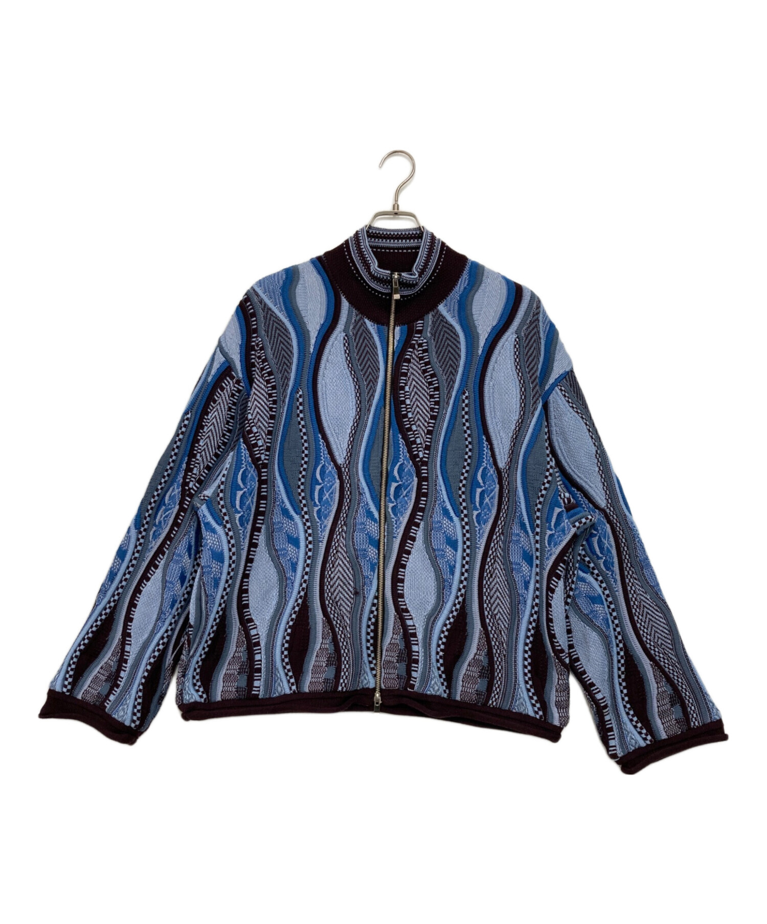 中古・古着通販】MAISON SPECIAL Blister Jacquard Prime-Over Crew 