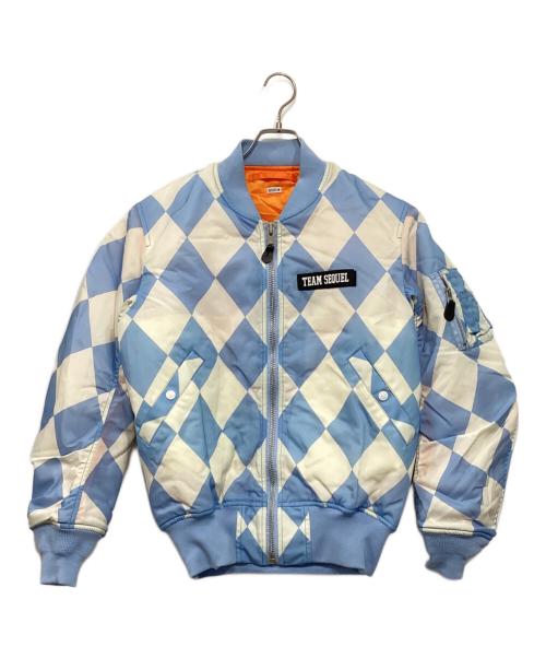 中古・古着通販】SEQUEL (シークエル) ダイヤモンドチェック MA-1