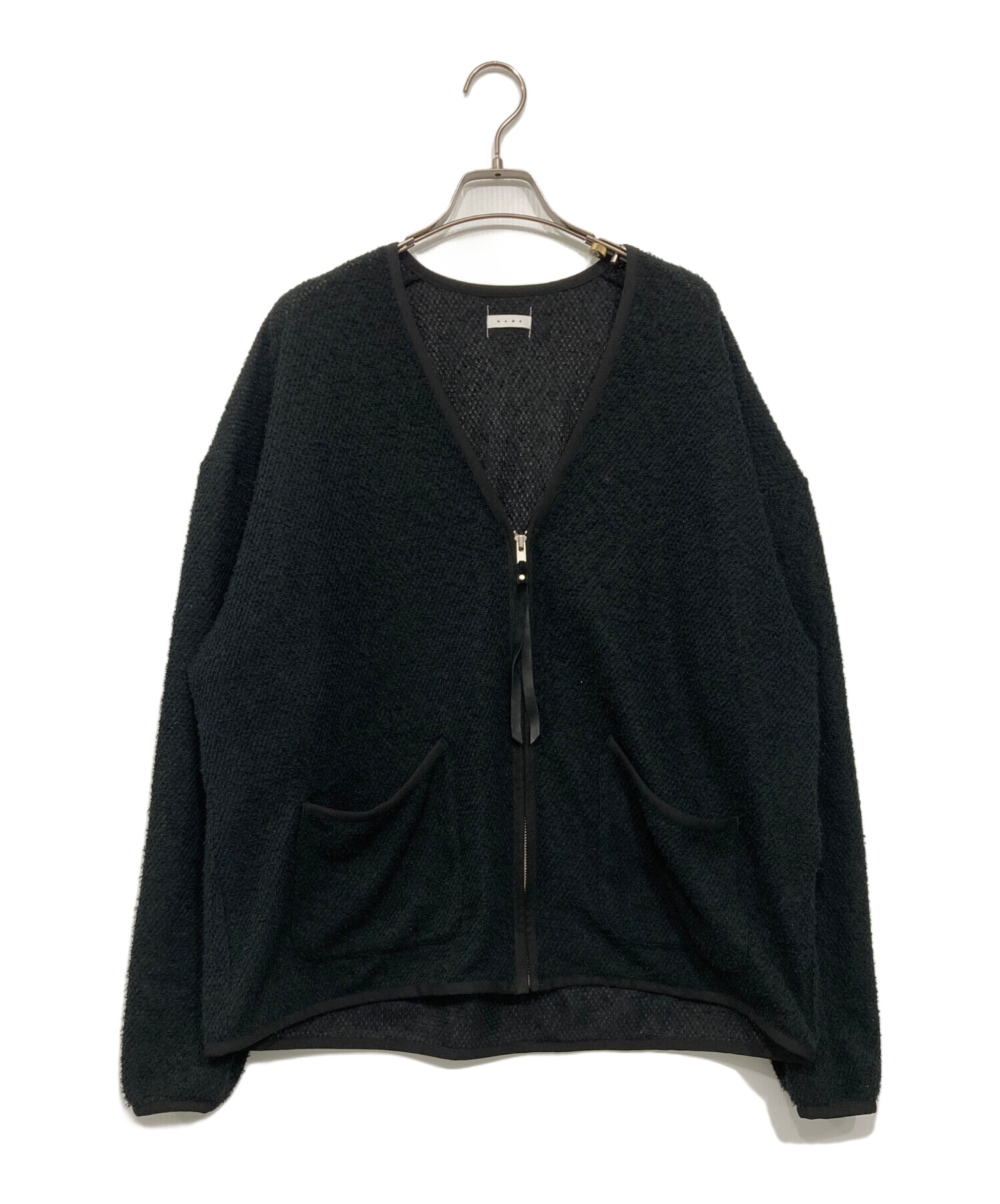 中古・古着通販】Name. (ネーム) CURL YARN ZIP UP CARDIGAN/カール