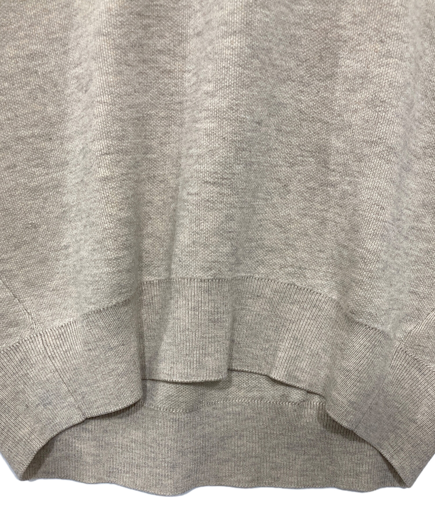 中古・古着通販】Noble (ノーブル) 接結タック編みフードプルオーバー