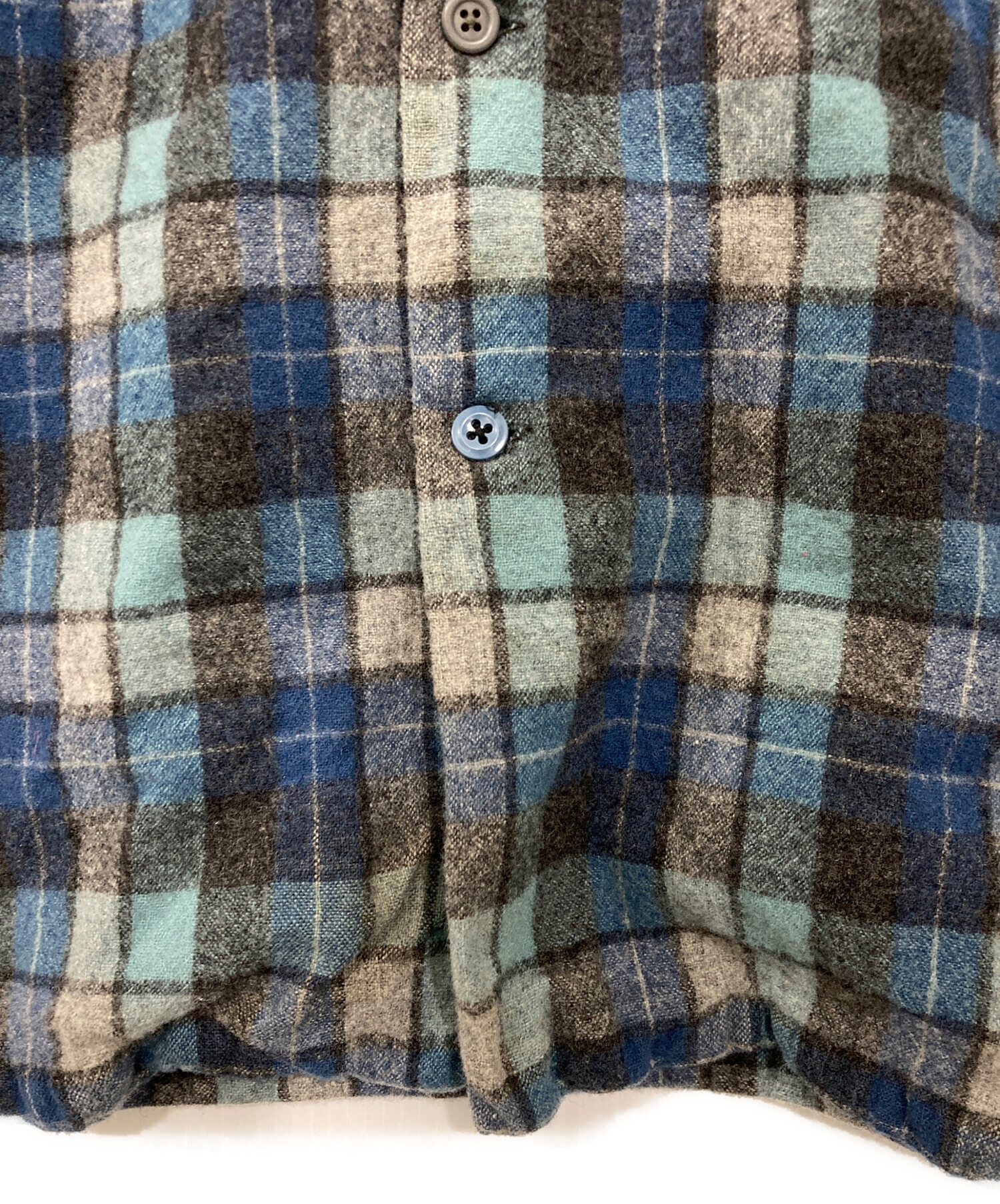 中古・古着通販】PENDLETON (ペンドルトン) ボードシャツ ブルー