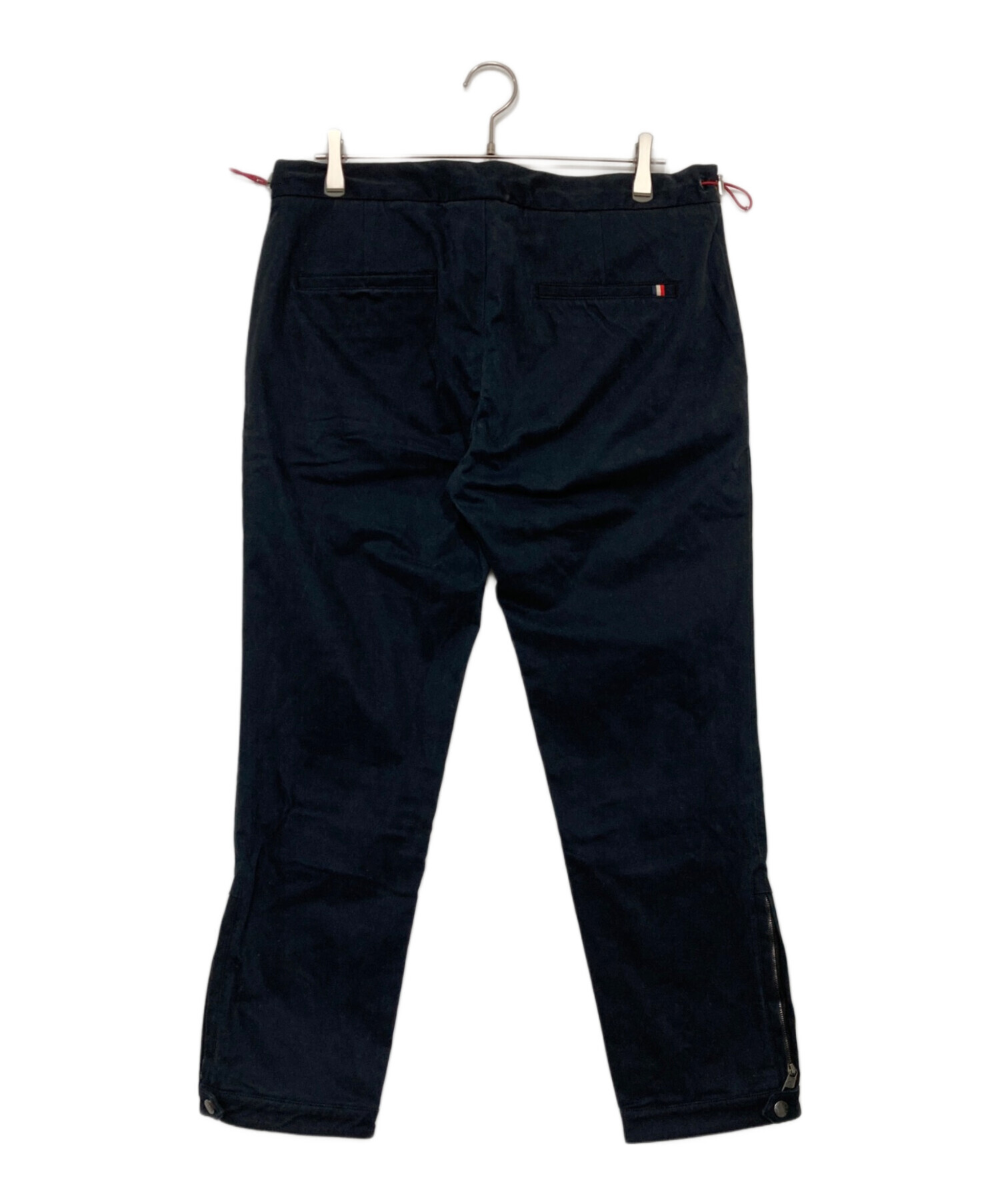 中古・古着通販】MONCLER (モンクレール) 裾ジップテーパードパンツ 