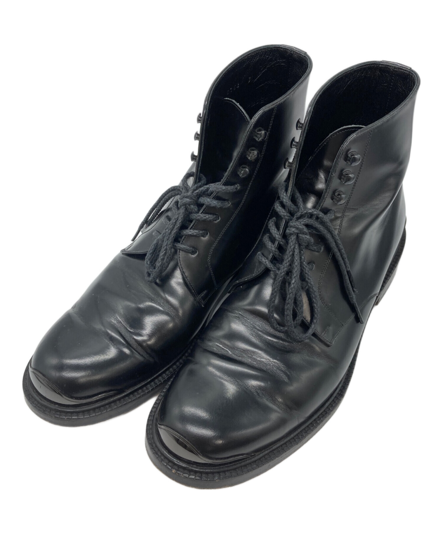 中古・古着通販】LOUIS VUITTON (ルイ ヴィトン) レザーブーツ