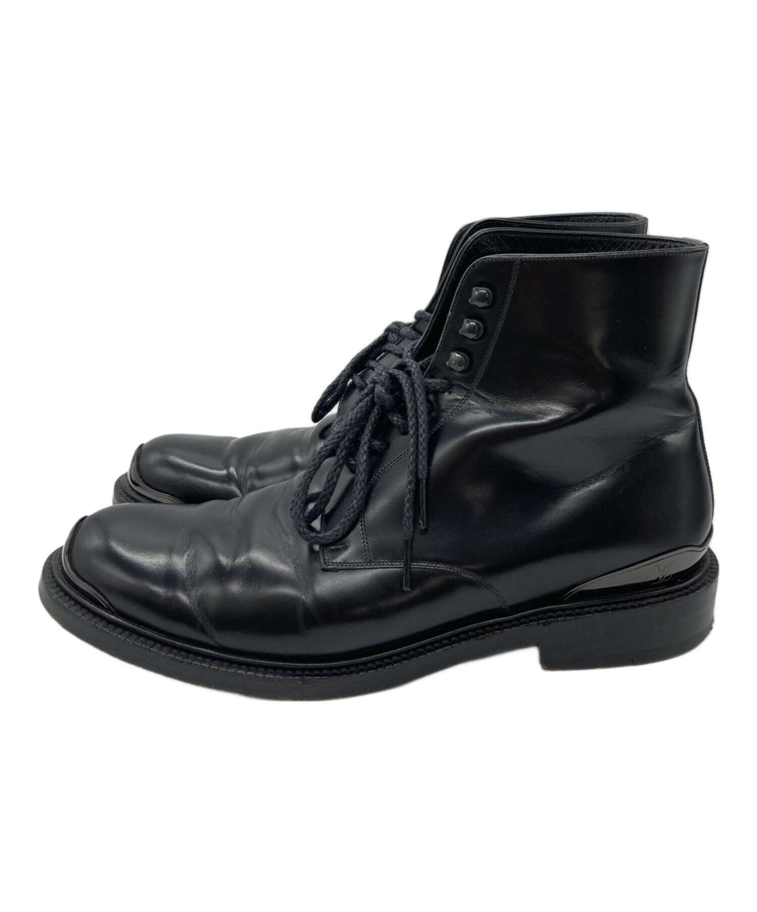 中古・古着通販】LOUIS VUITTON (ルイ ヴィトン) レザーブーツ