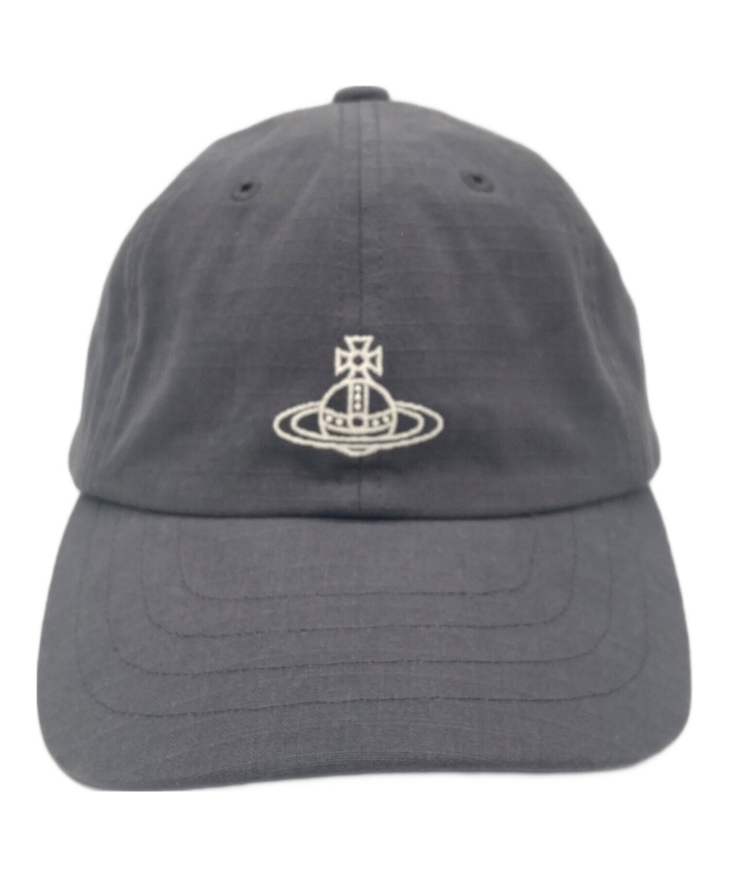 ヴィヴィアンウエストウッド 帽子 グレー サイズM 中古・古着通販】Vivienne Westwood (ヴィヴィアンウエストウッド