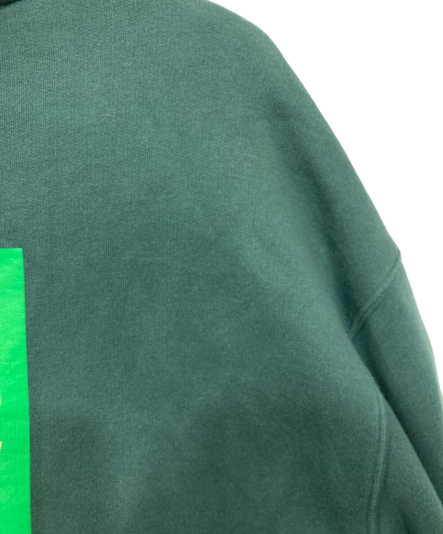 中古・古着通販】BALENCIAGA (バレンシアガ) BBロゴ パーカー グリーン
