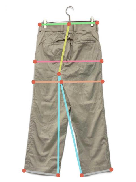 中古・古着通販】TANAKA (タナカ) コットン トラウザーパンツ/ST-167