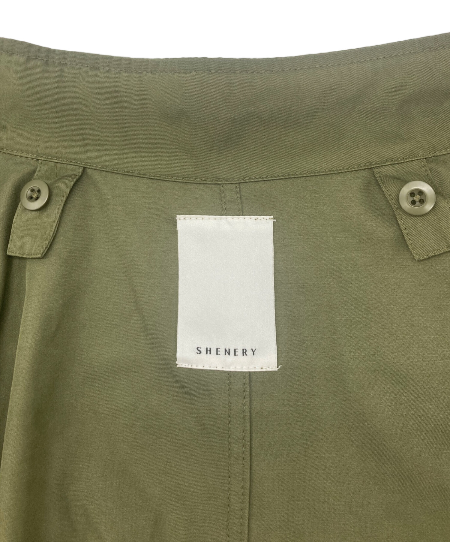 中古・古着通販】SHENERY (シーナリー) ライナー付きツイルモッズ