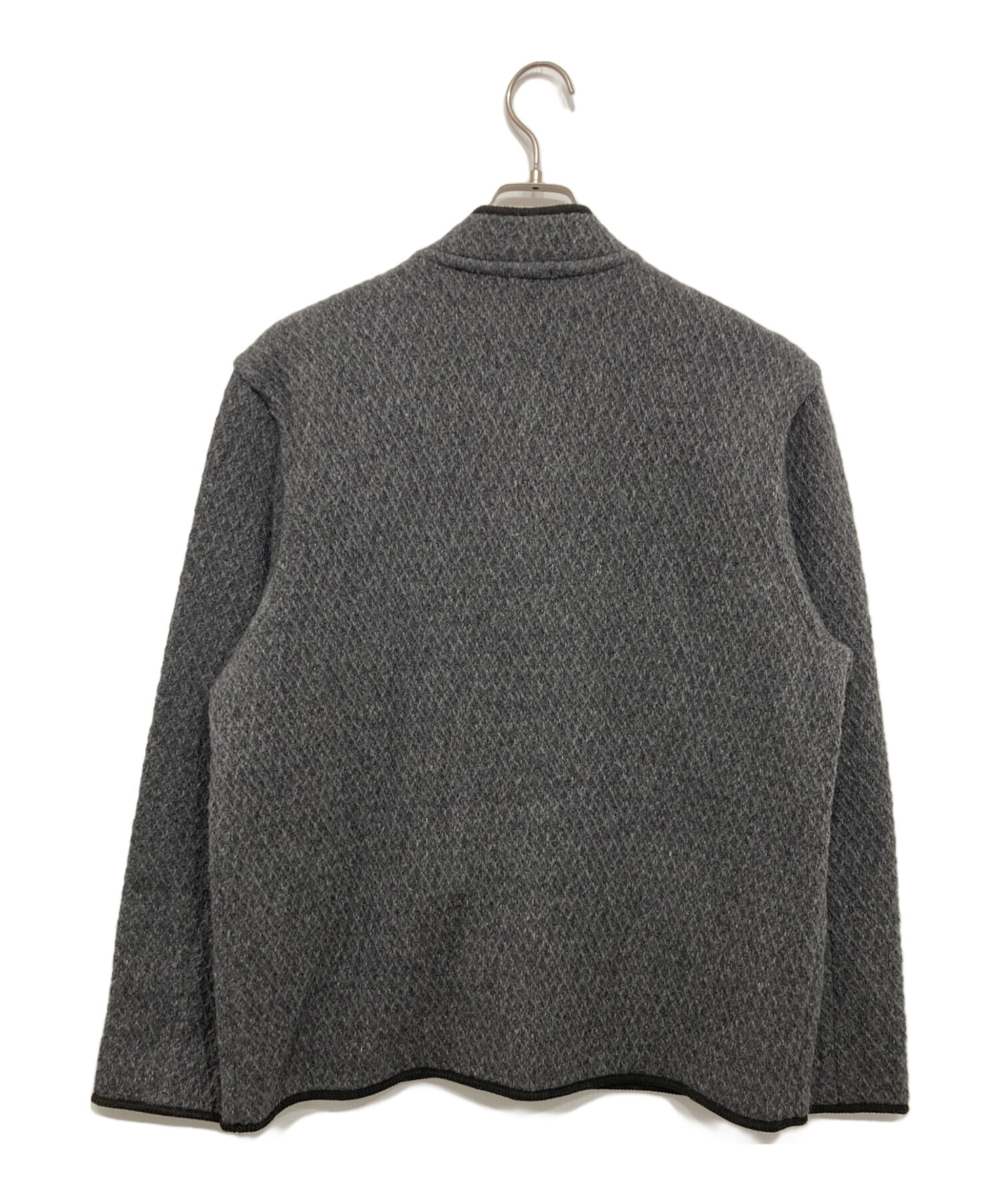 チロリアンジャケット ウールジャケット ユーロ古着 グレー ニットジャケット 中古・古着通販】Wild Life Tailor (ワイルドライフテイラー