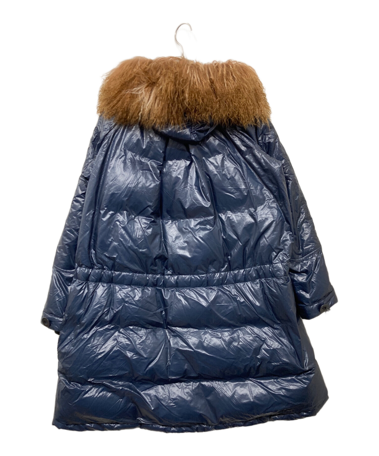 中古・古着通販】sacai luck (サカイラック) ダウンコート ネイビー