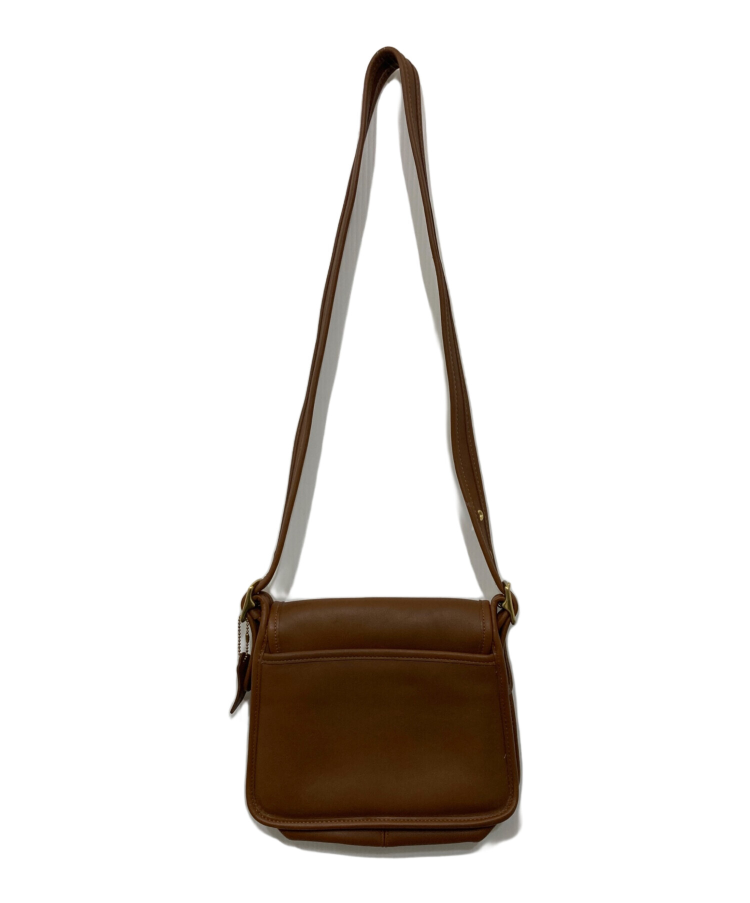 新品・未使用　COACH ブラウン ショルダーバッグ 中古・古着通販】COACH (コーチ) ショルダーバッグ ブラウン｜ブランド