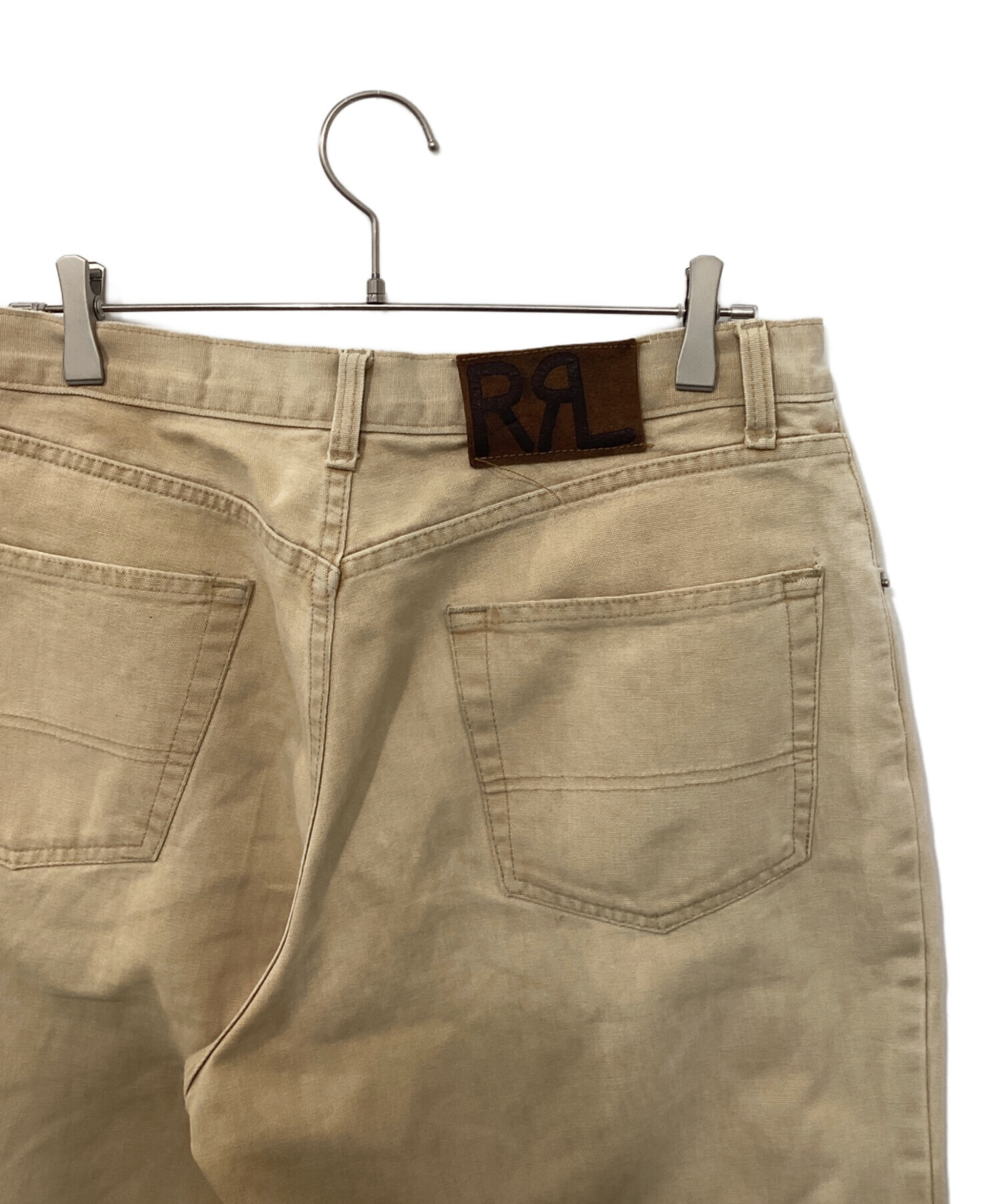 中古・古着通販】RRL (ダブルアールエル) ダックパンツ ブラウン